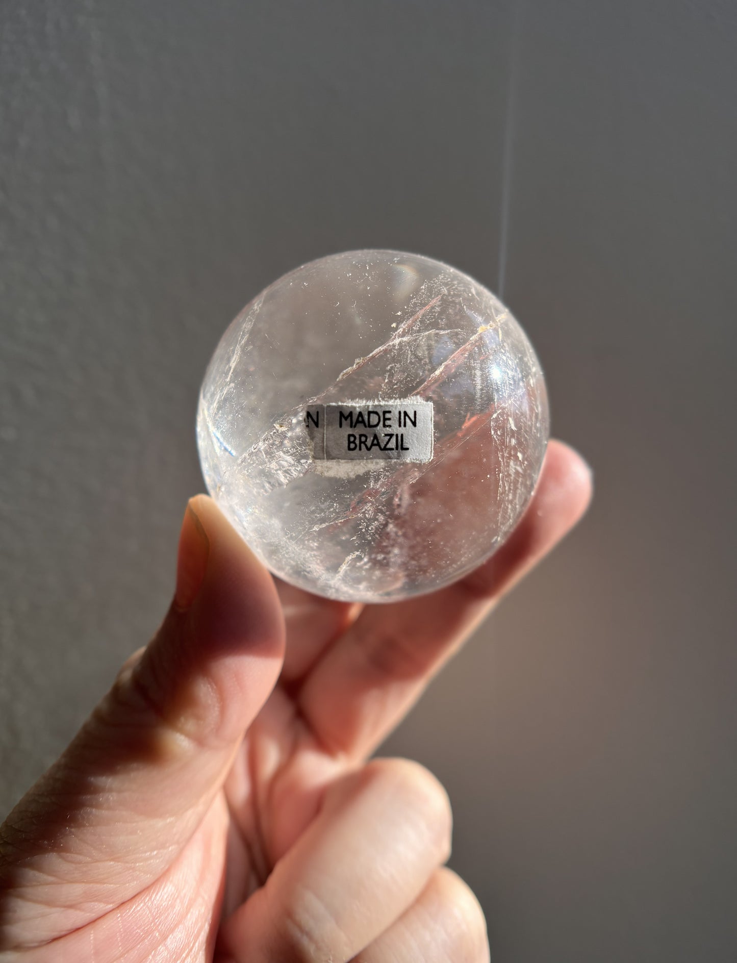 Clear Quartz Sphere 150g