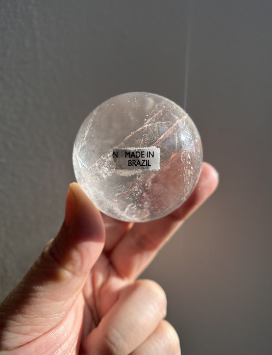 Clear Quartz Sphere 150g
