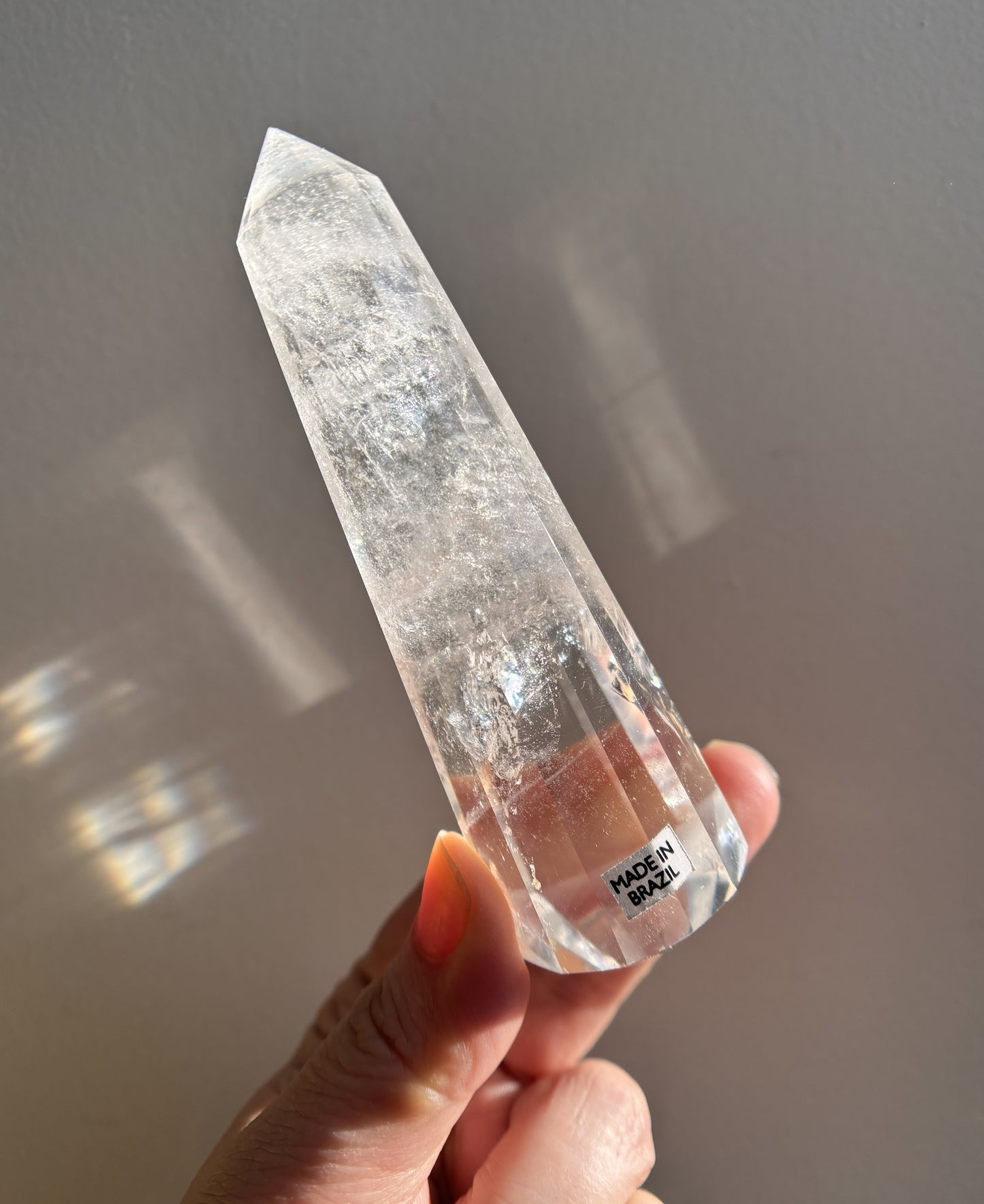 Tocantins Clear Quartz Vogel 137g