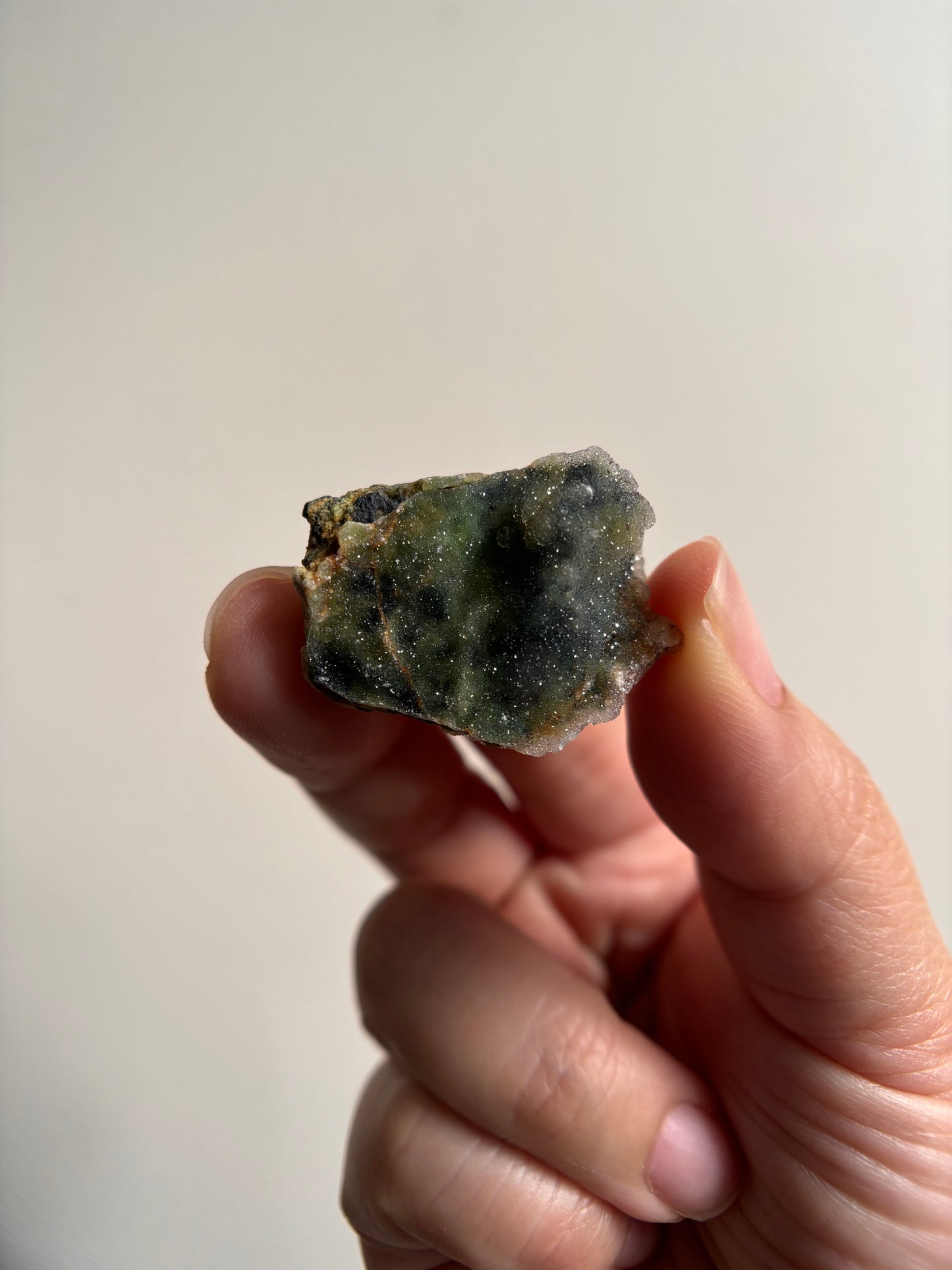 Druzy Chrome Chalcedony Pocket Pieces