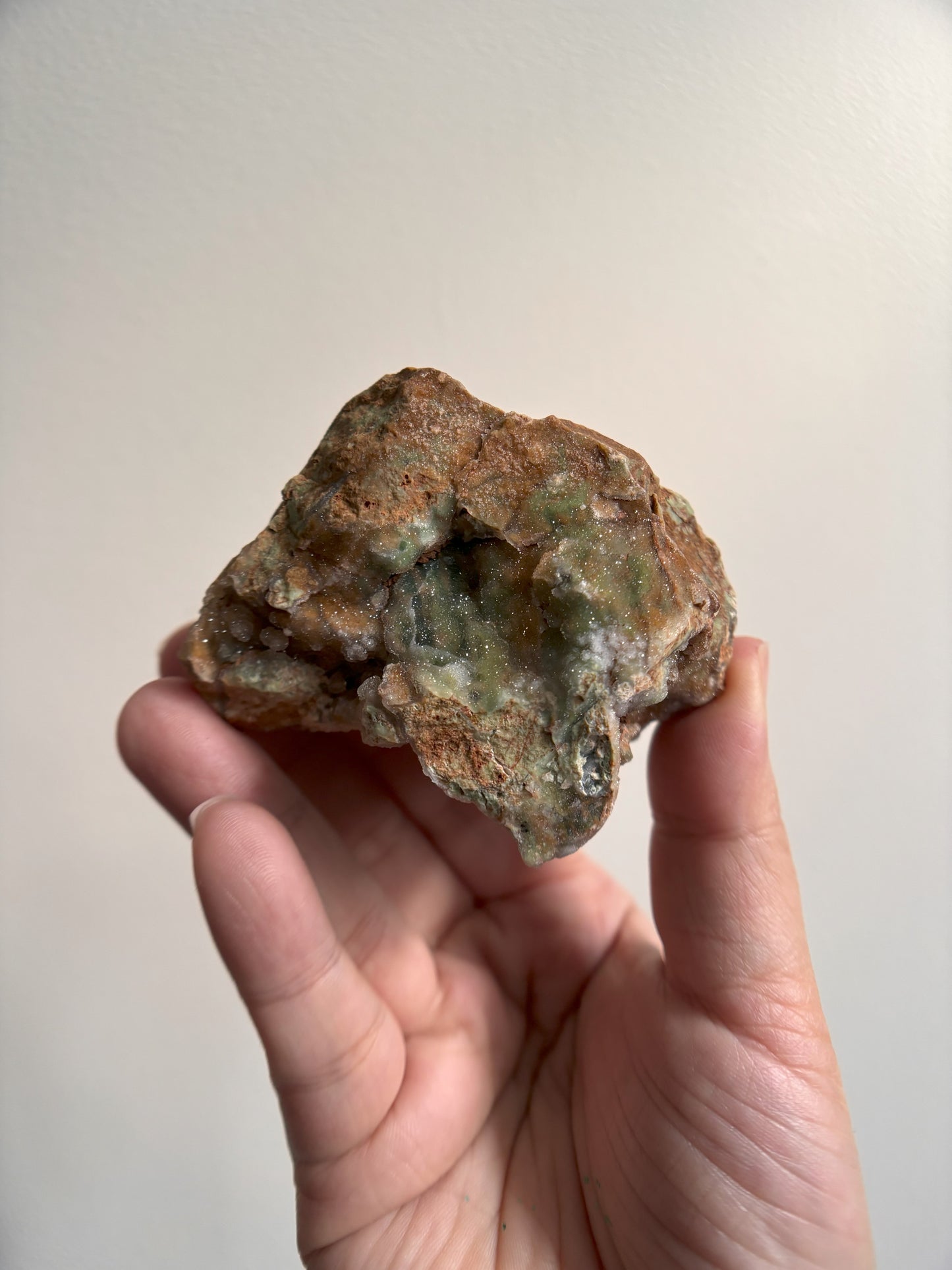 Druzy Chrome Chalcedony 188g