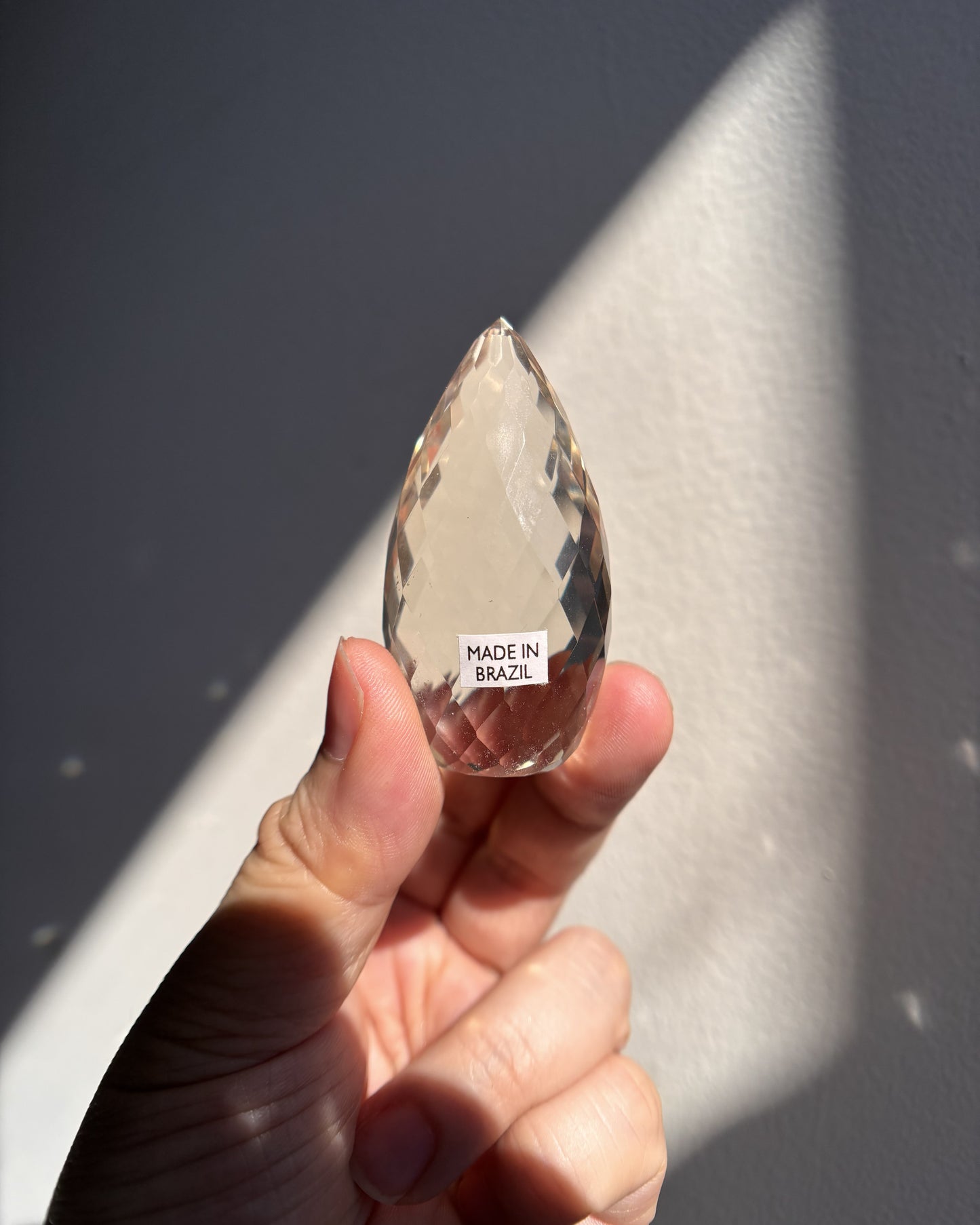 Faceted Citrine Flame 61.7g