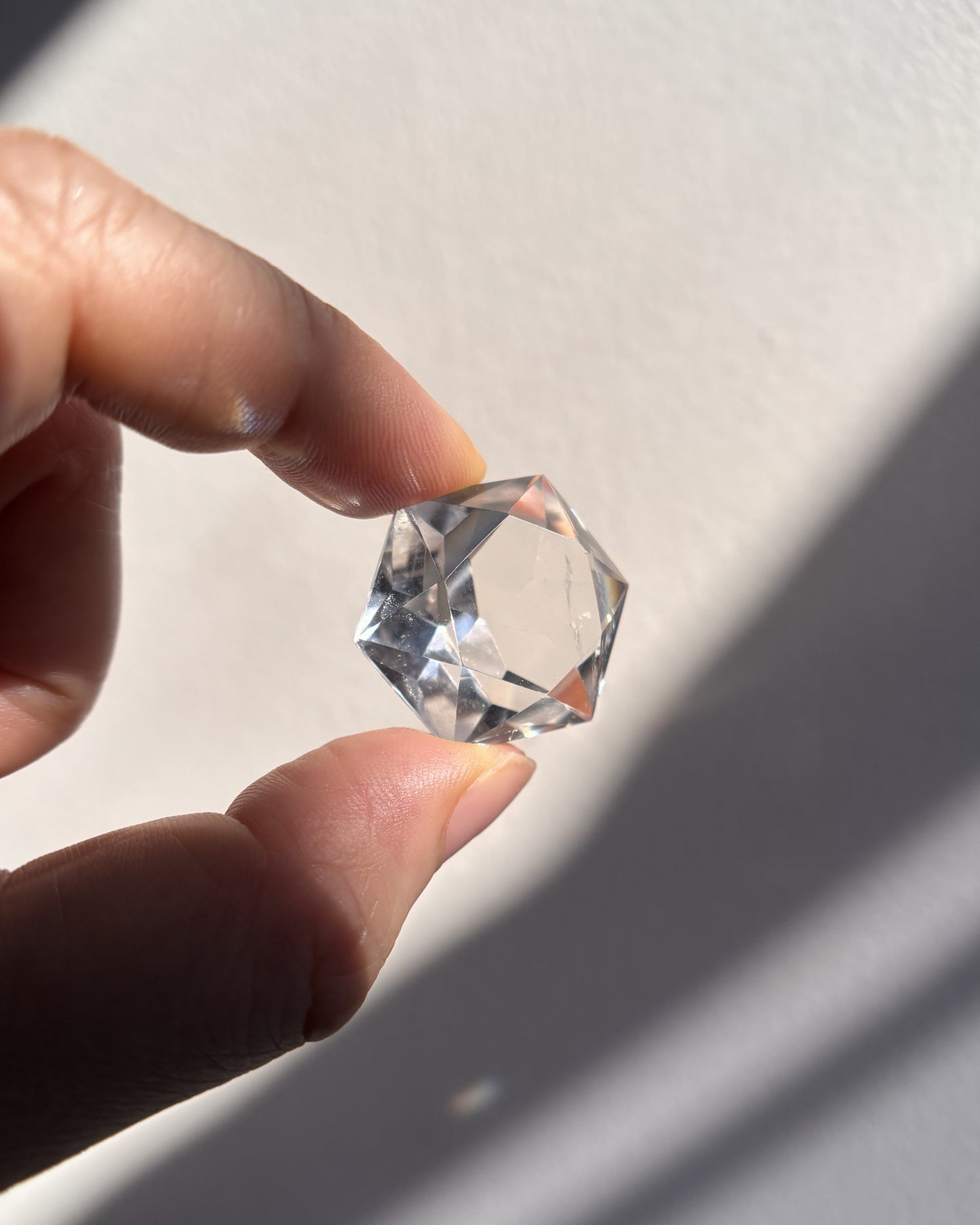 Faceted Lemurian Diamond 11.3g