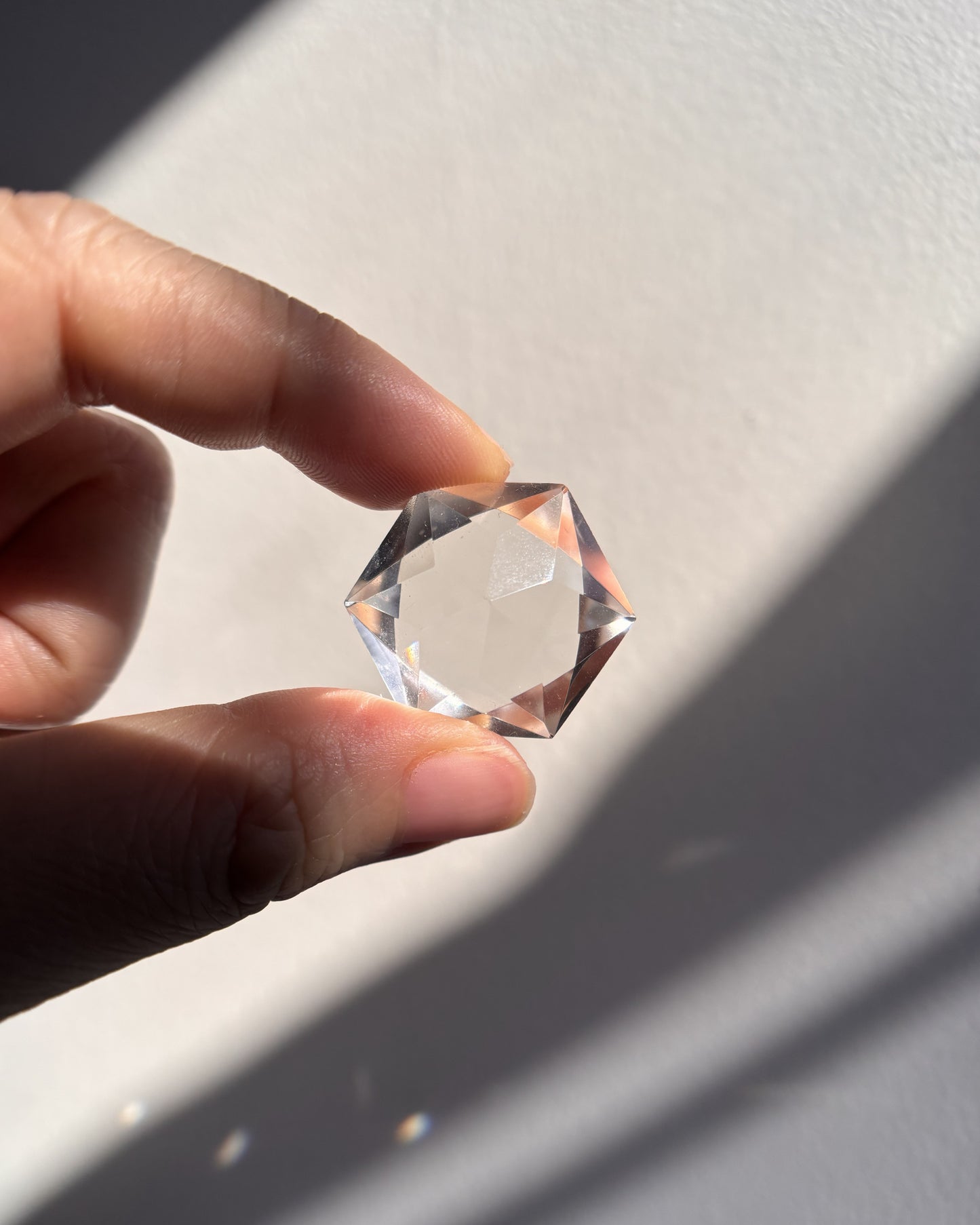 Faceted Lemurian Diamond 11g