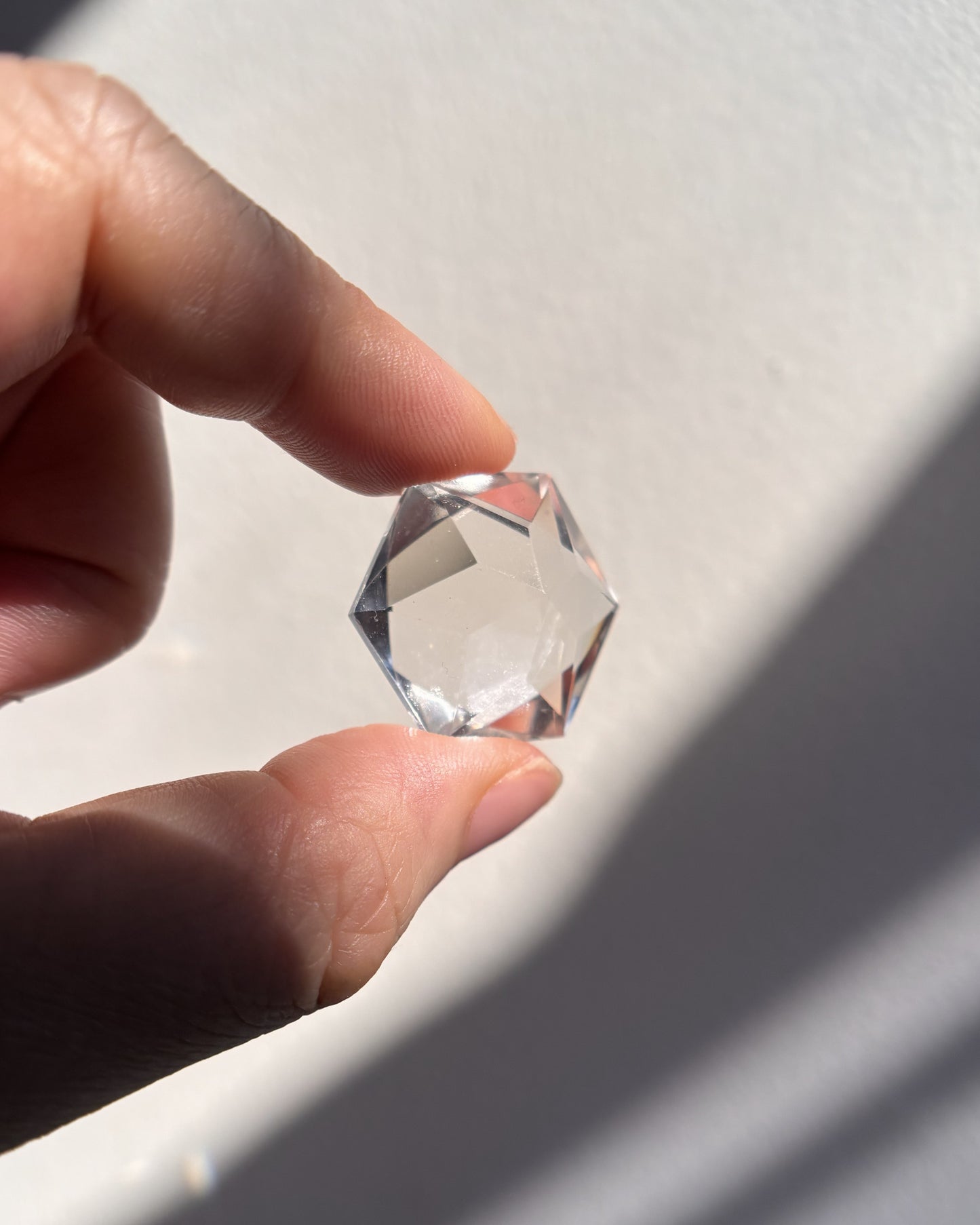Faceted Lemurian Diamond 11g