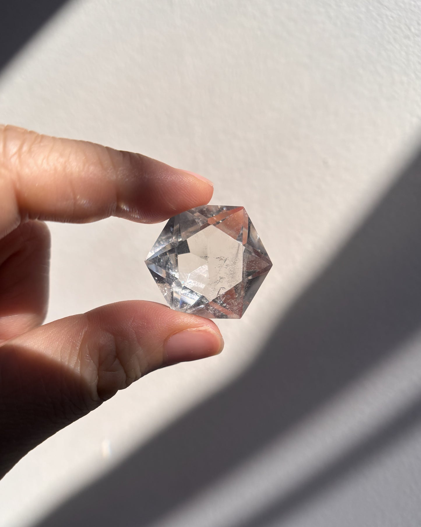 Faceted Lemurian Diamond 12.6g