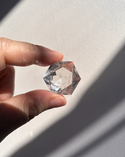 Faceted Lemurian Diamond 12.6g
