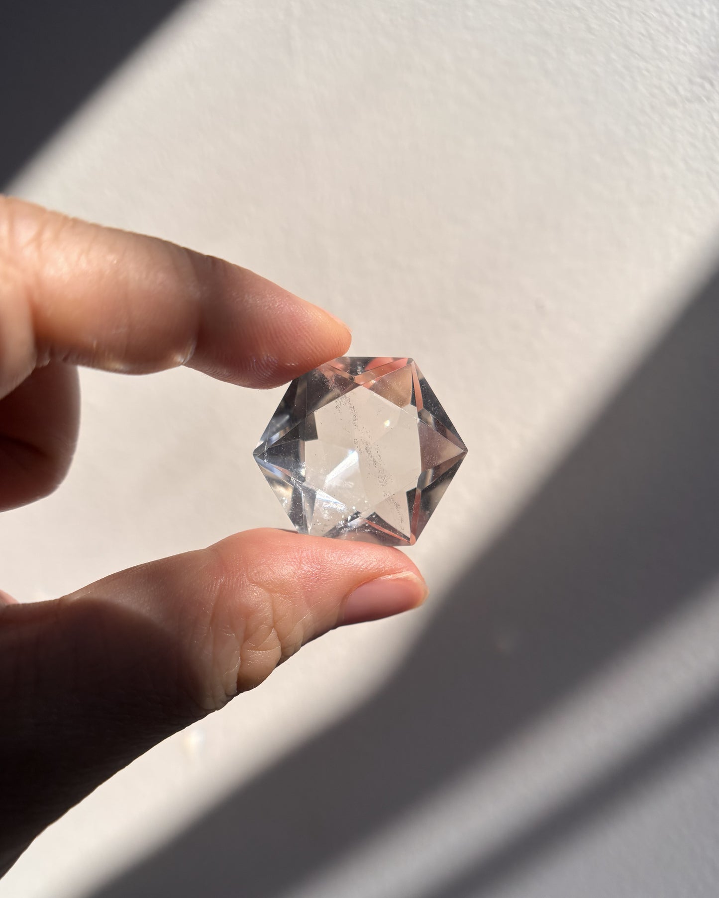 Faceted Lemurian Diamond 12.8g
