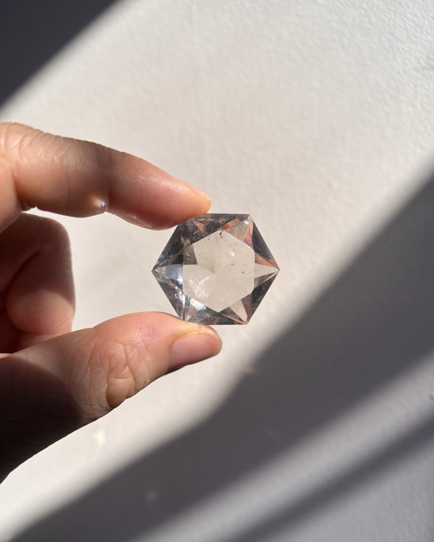 Faceted Lemurian Diamond 13.9g