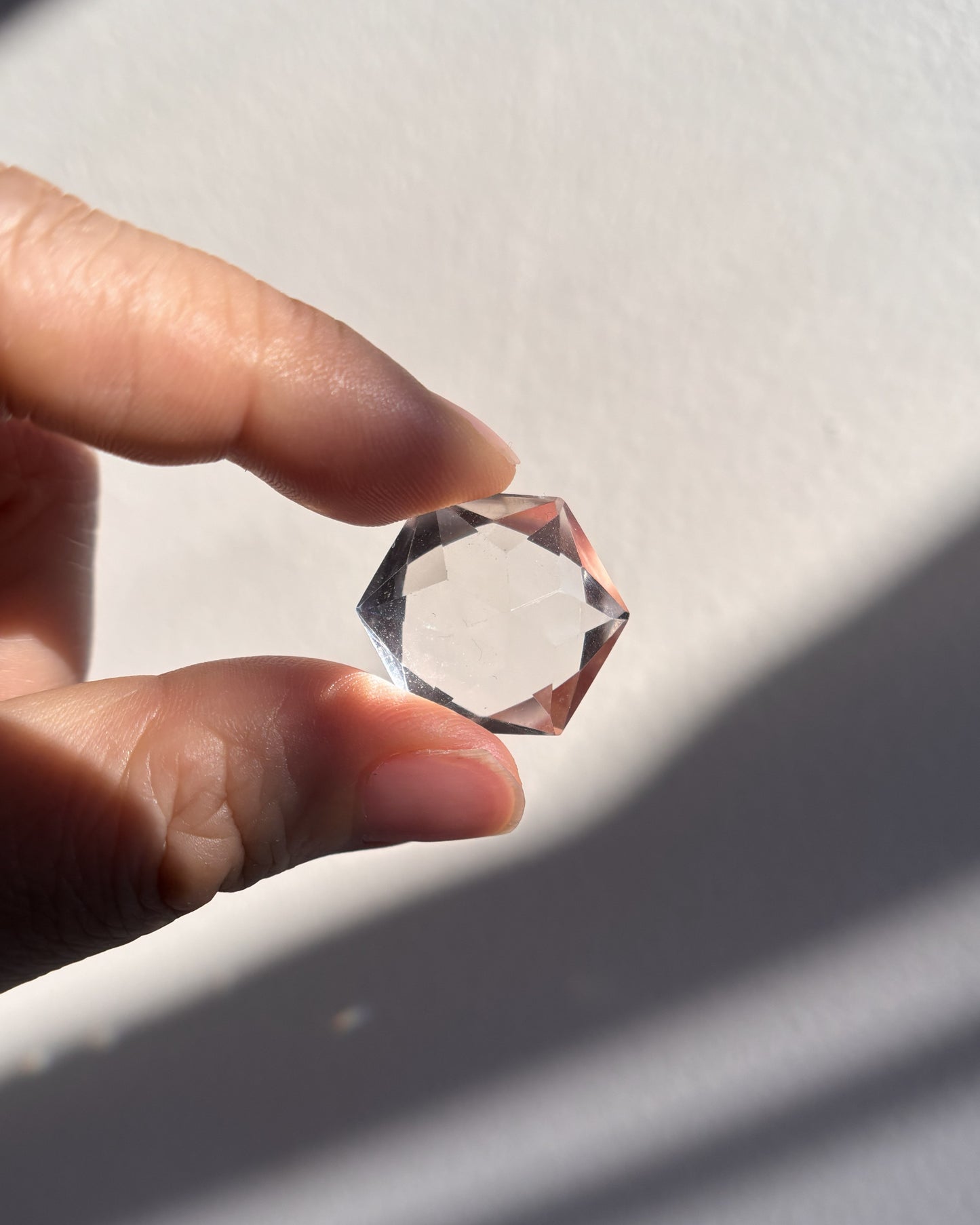 Faceted Lemurian Diamond 6.4g