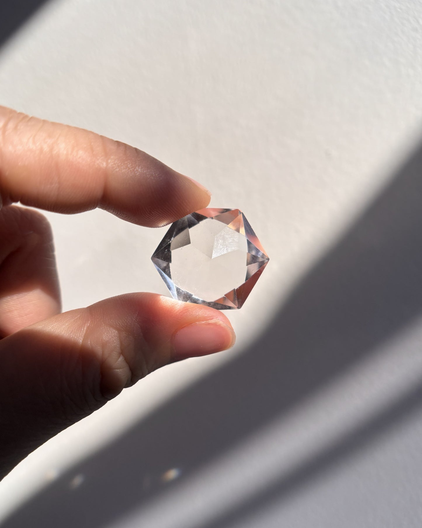 Faceted Lemurian Diamond 8g