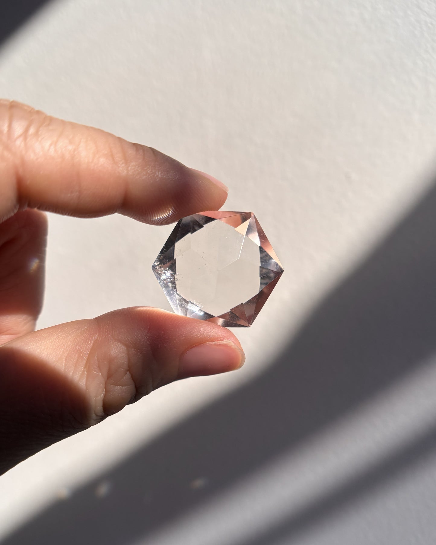 Faceted Lemurian Diamond 9.5g