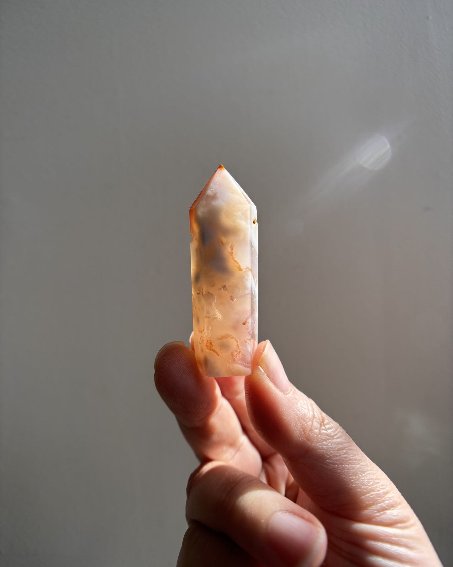 Flower Agate Tower 26g