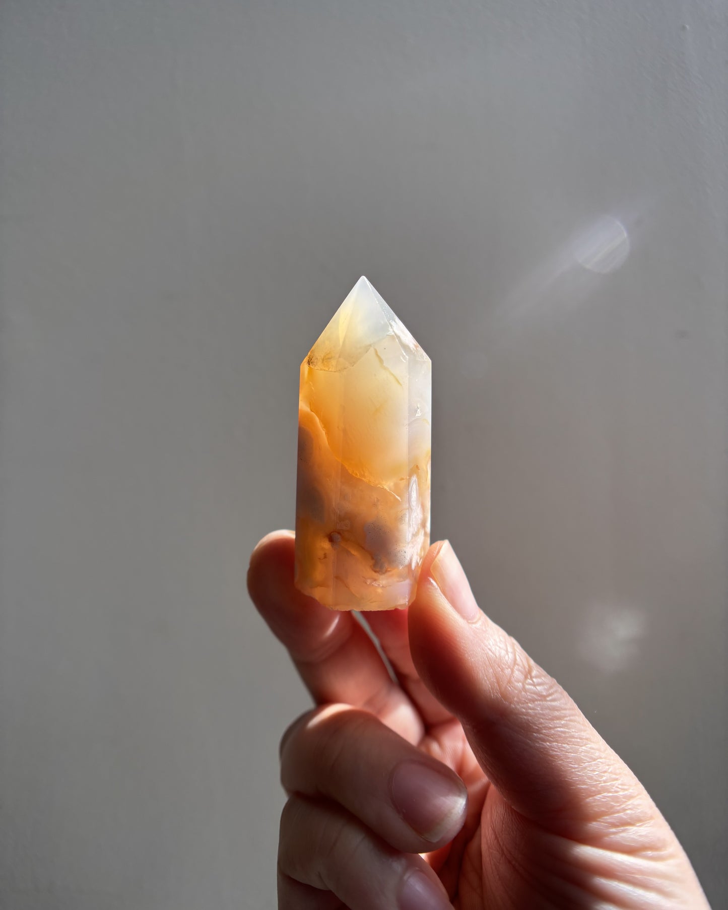 Flower Agate Tower 35g