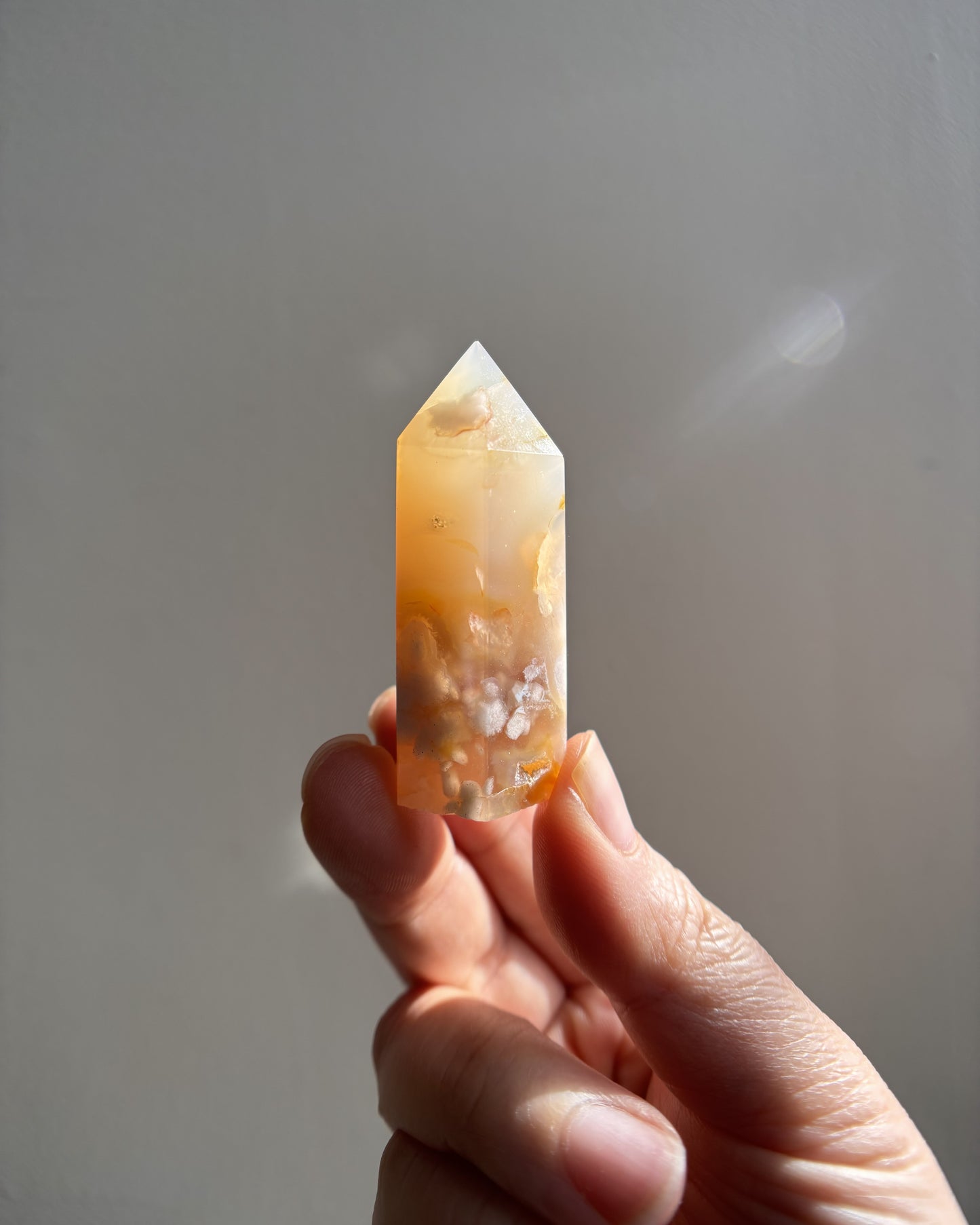 Flower Agate Tower 35g