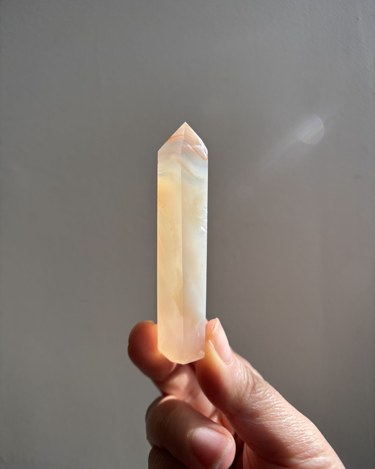 Flower Agate Tower 36g