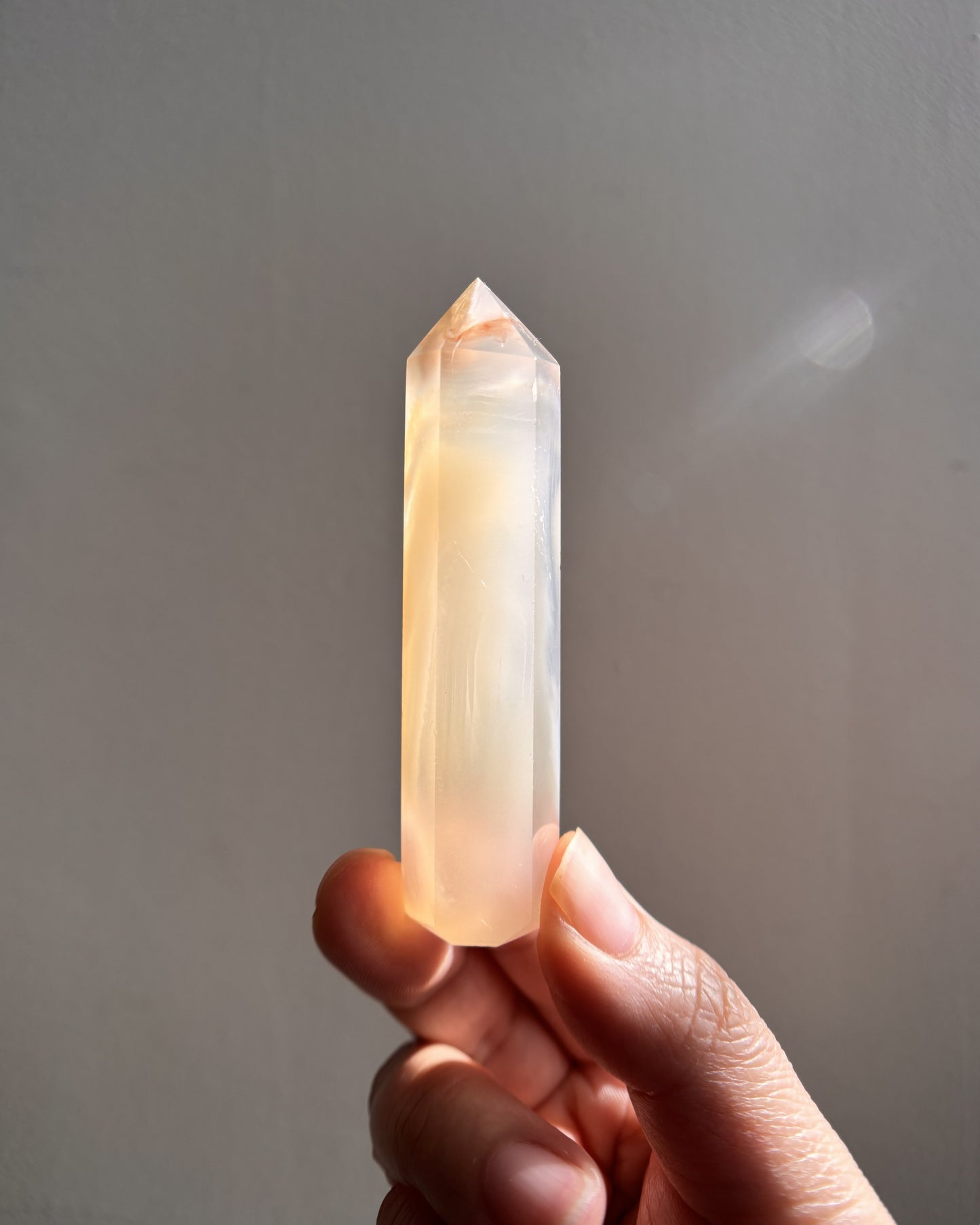 Flower Agate Tower 36g