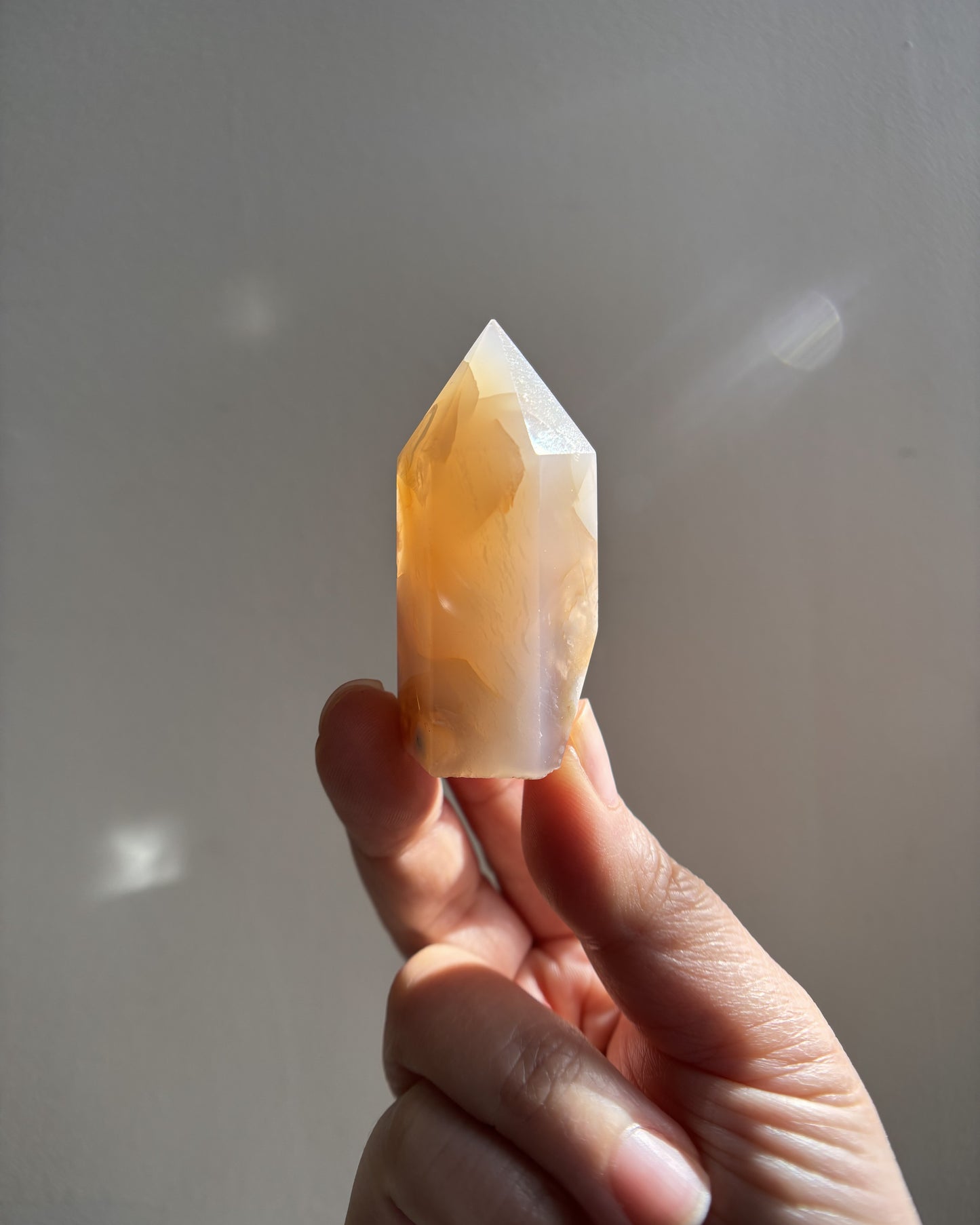 Flower Agate Tower 43g