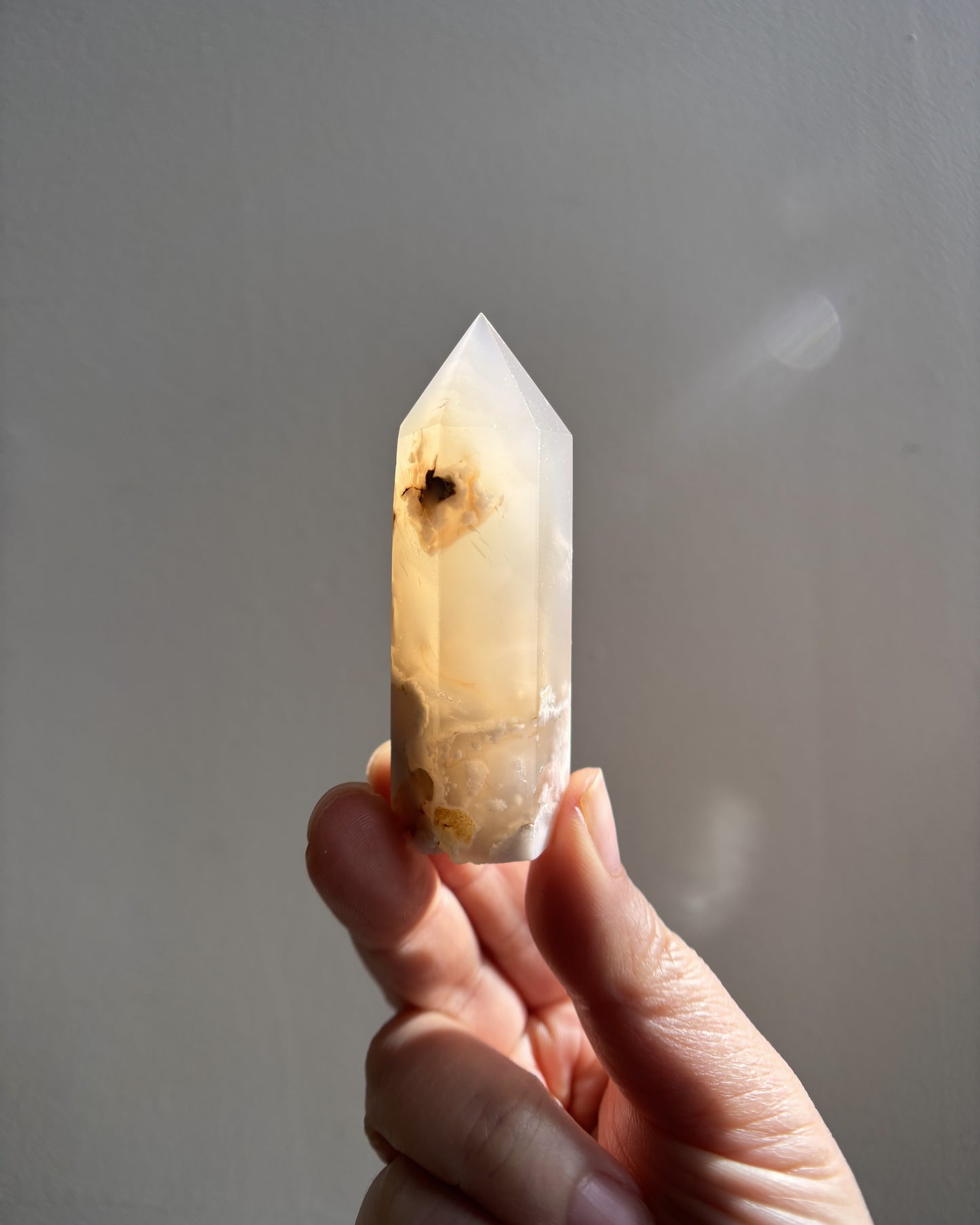 Flower Agate Tower 52g