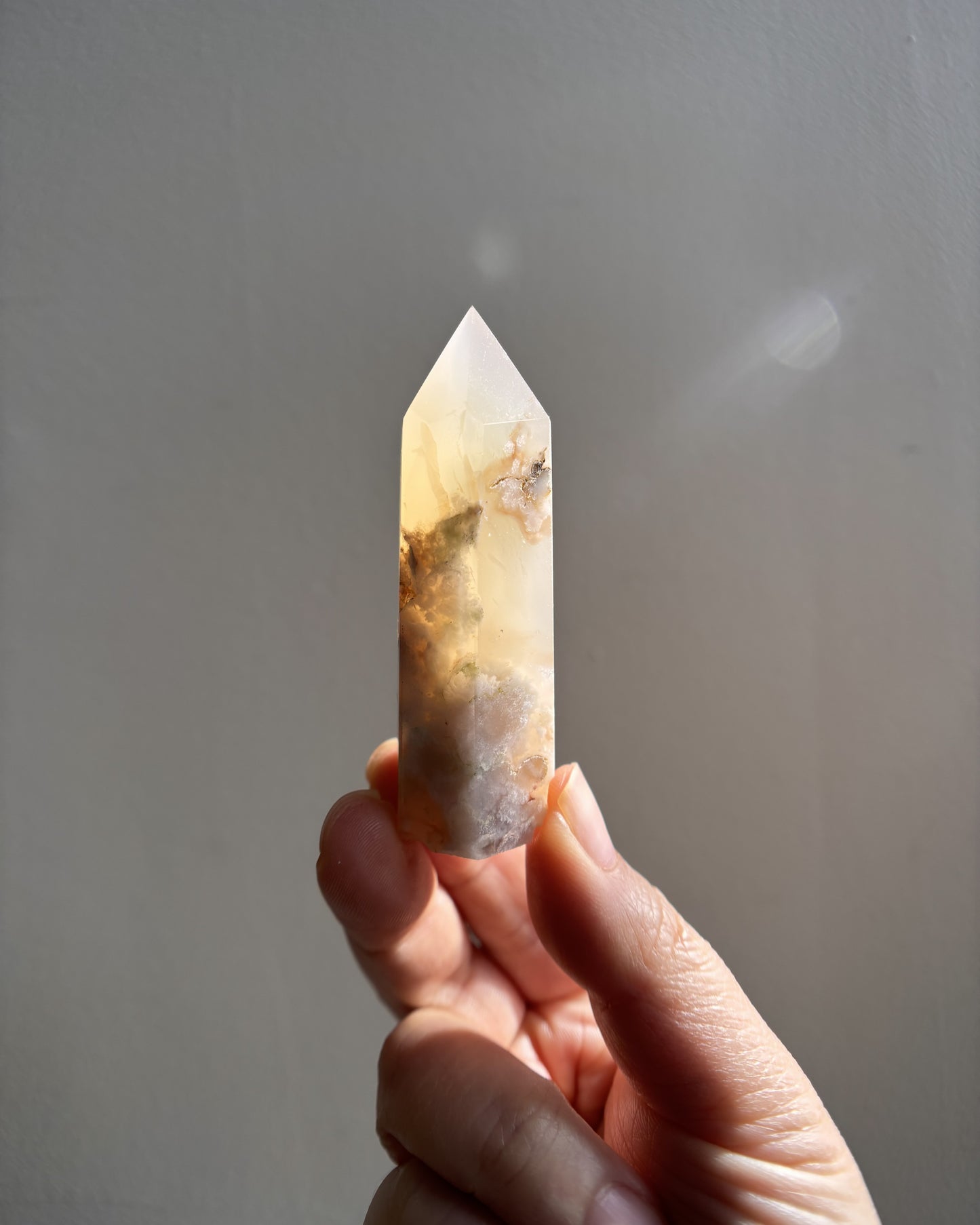 Flower Agate Tower 52g