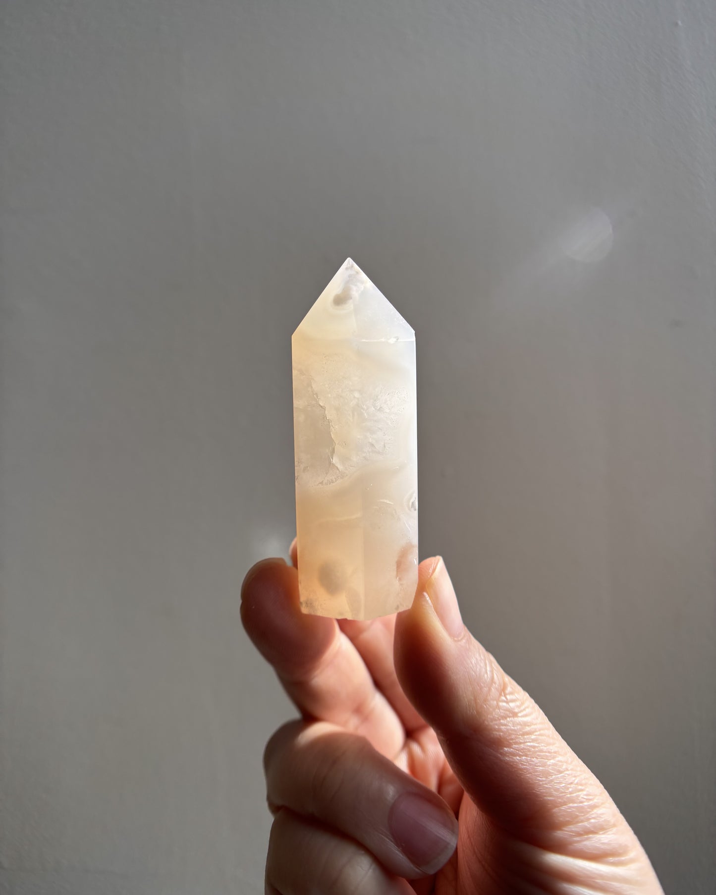 Flower Agate Tower 53g