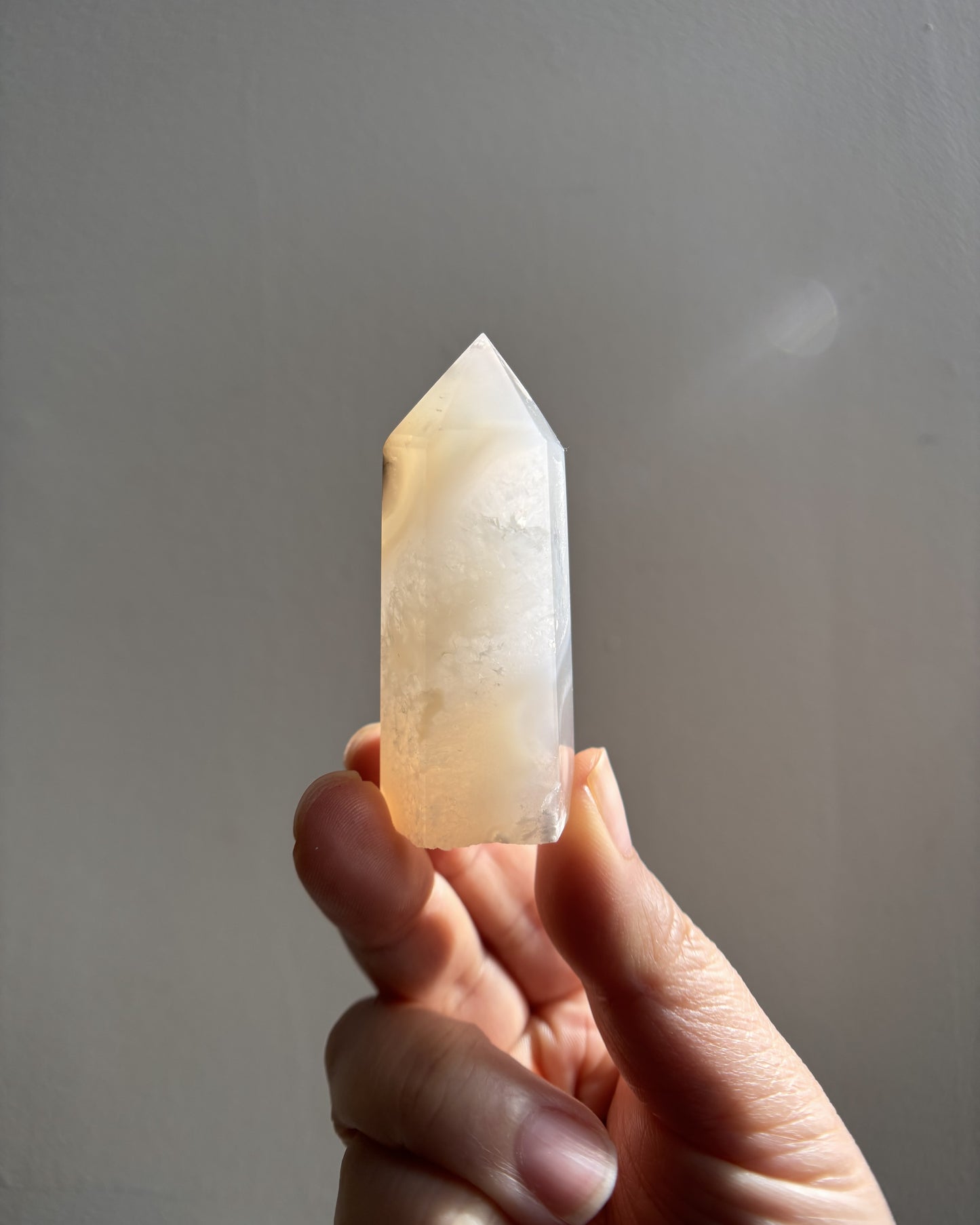 Flower Agate Tower 53g