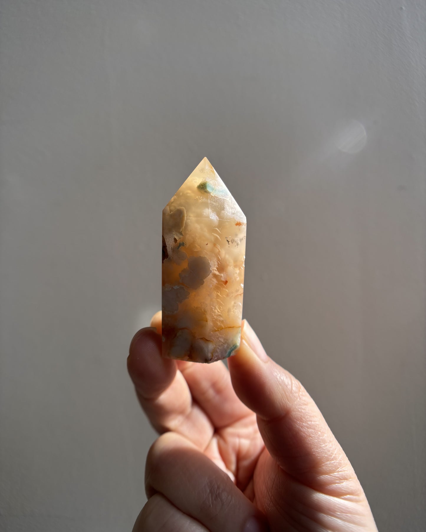 Flower Agate Tower 55g