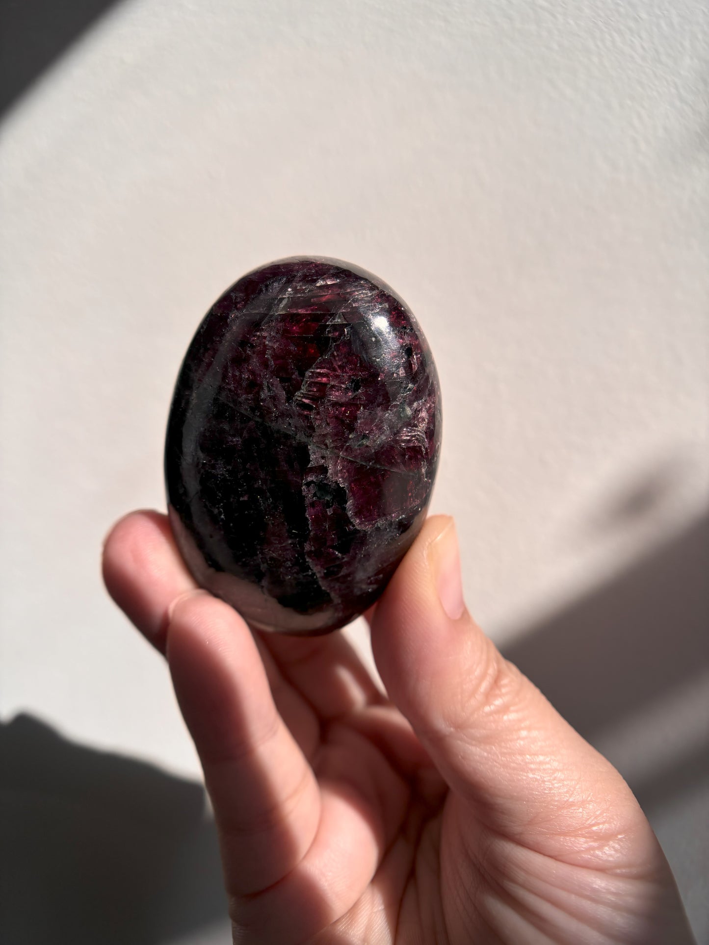 Garnet Palmstone 124g