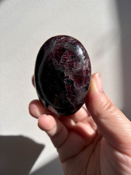 Garnet Palmstone 124g