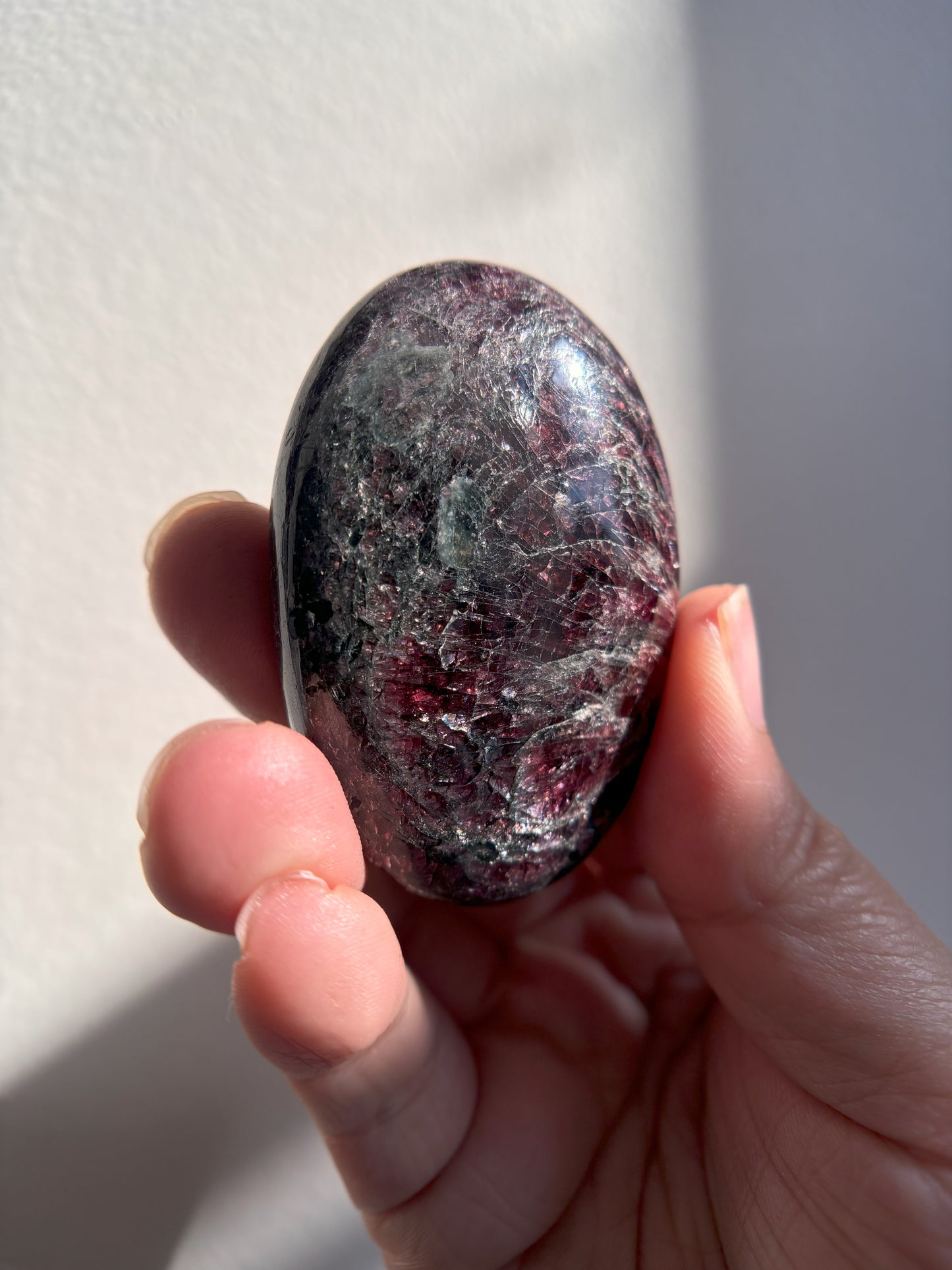 Garnet Palmstone 85.3g