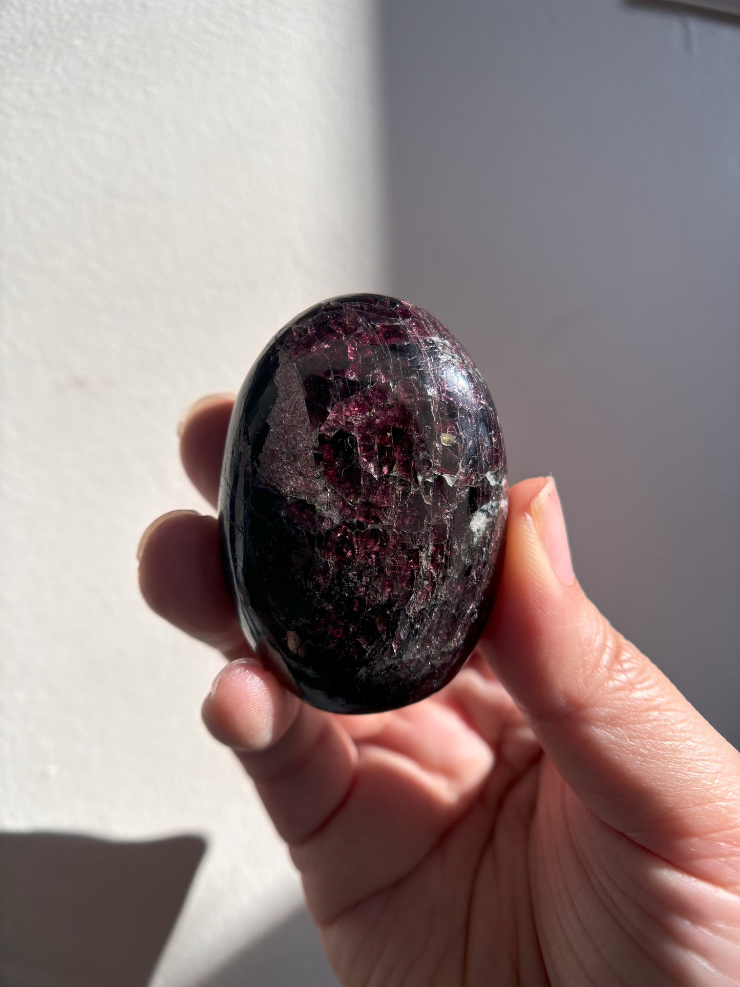 Garnet Palmstone 99.4g