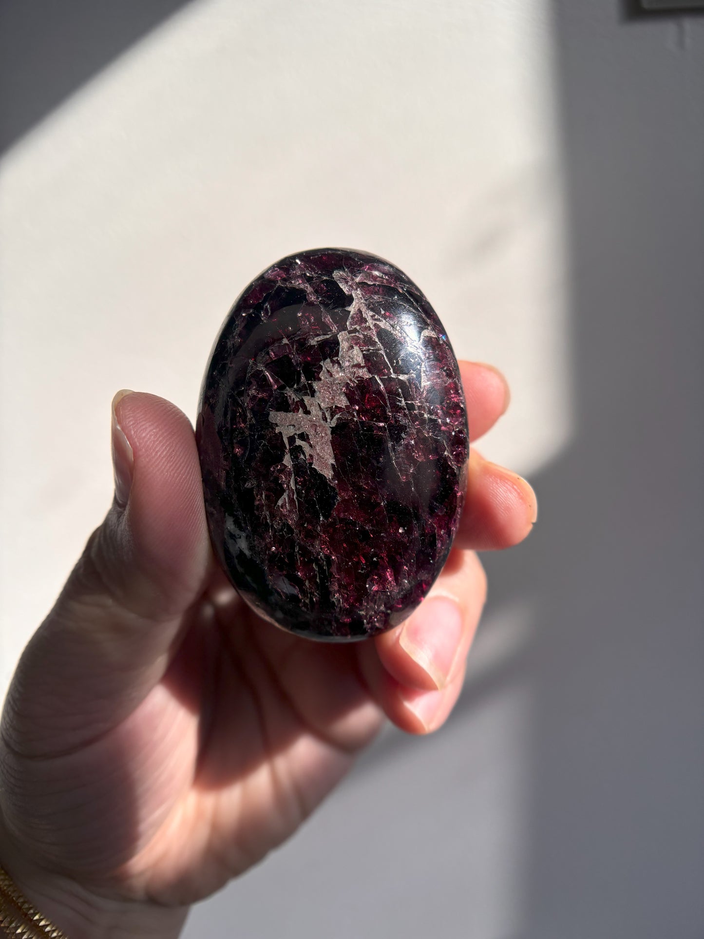 Garnet Palmstone 99.4g