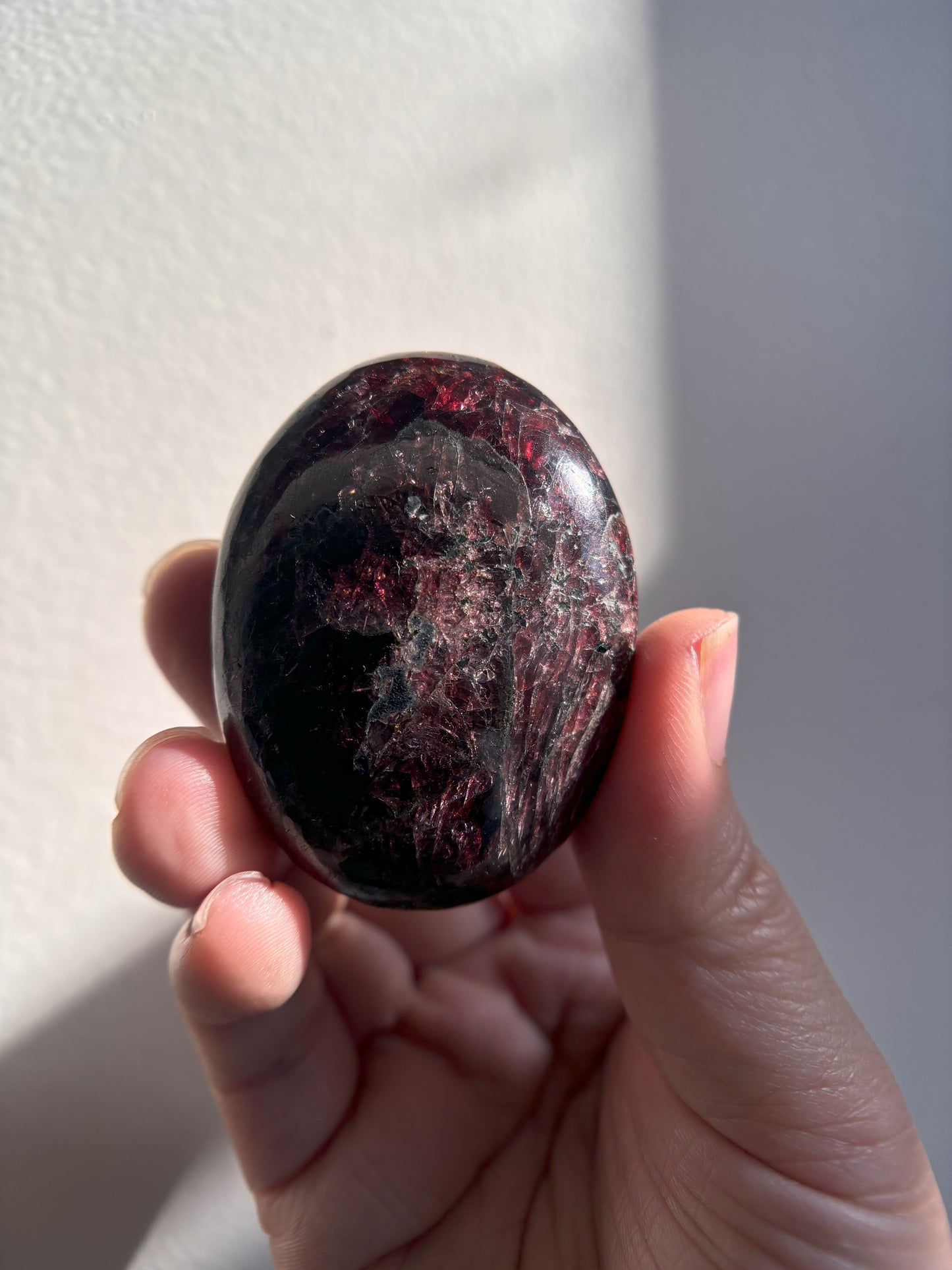 Garnet Palmstone 99g