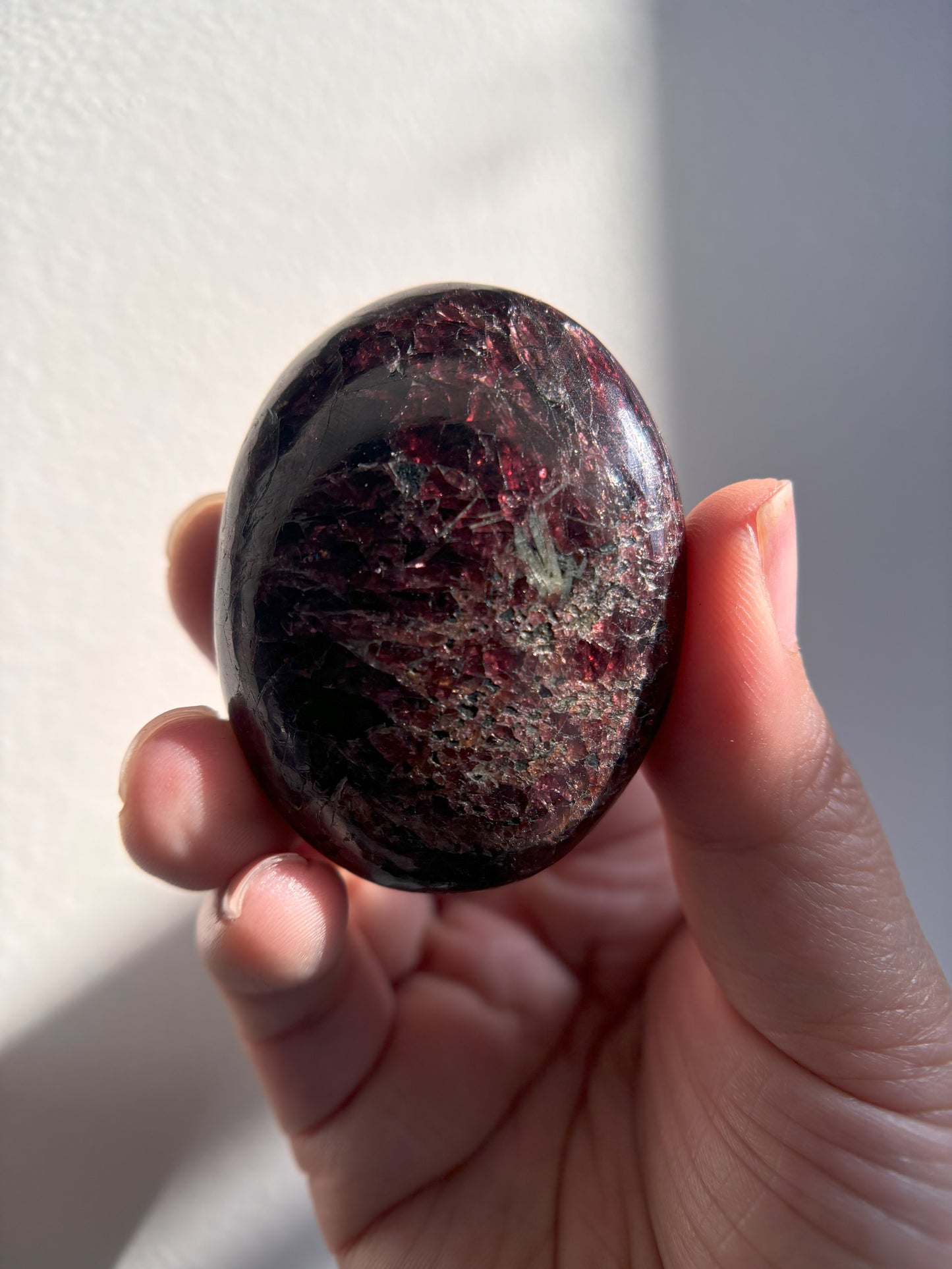 Garnet Palmstone 99g