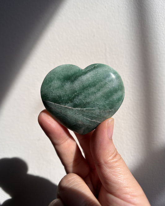 Green Aventurine Heart 57.6g