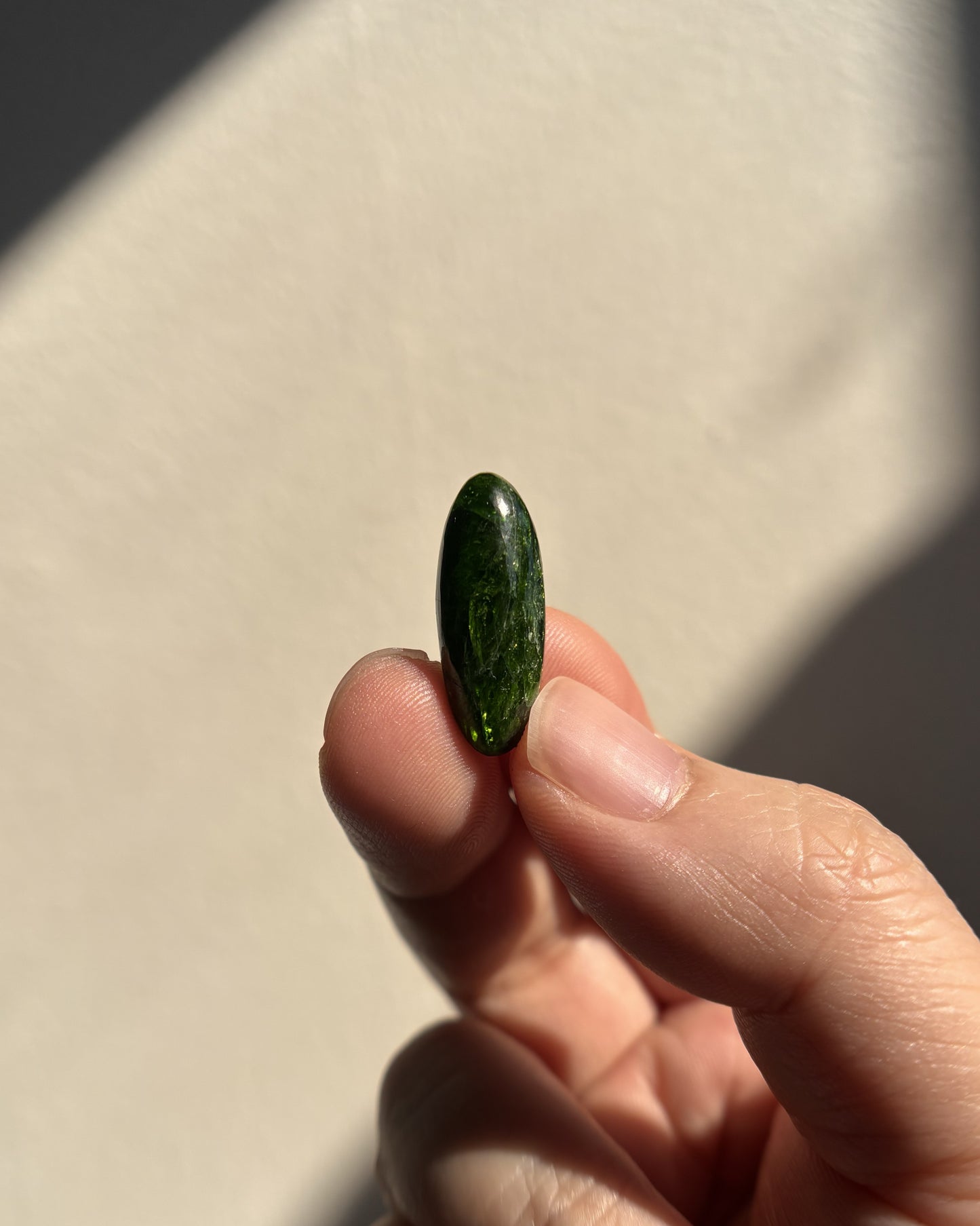 High-Grade Chrome Diopside Lingam 2.8g