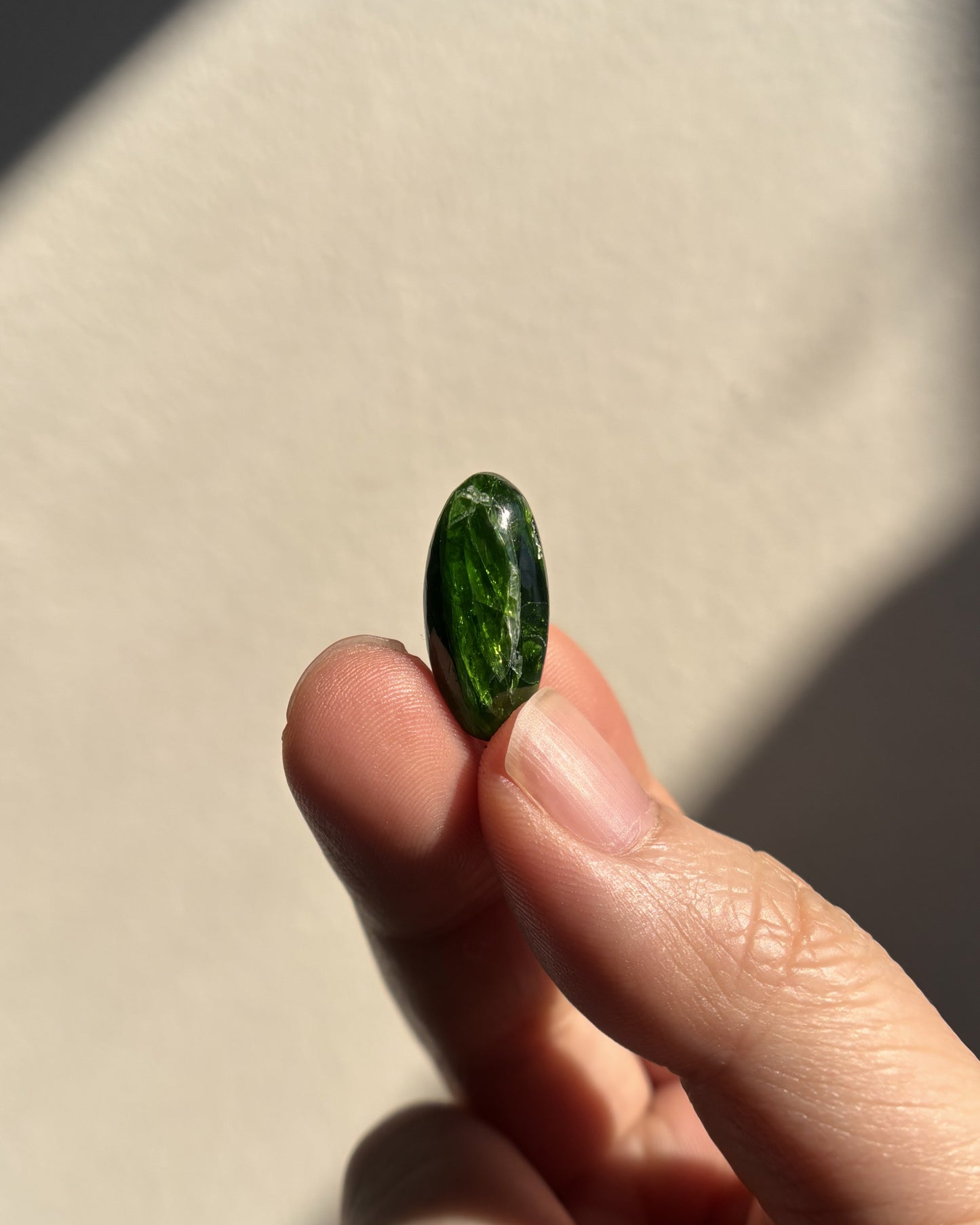 High-Grade Chrome Diopside Lingam 3.4g