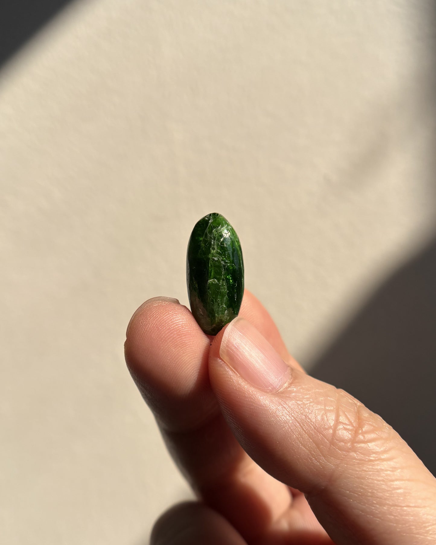 High-Grade Chrome Diopside Lingam 3.4g