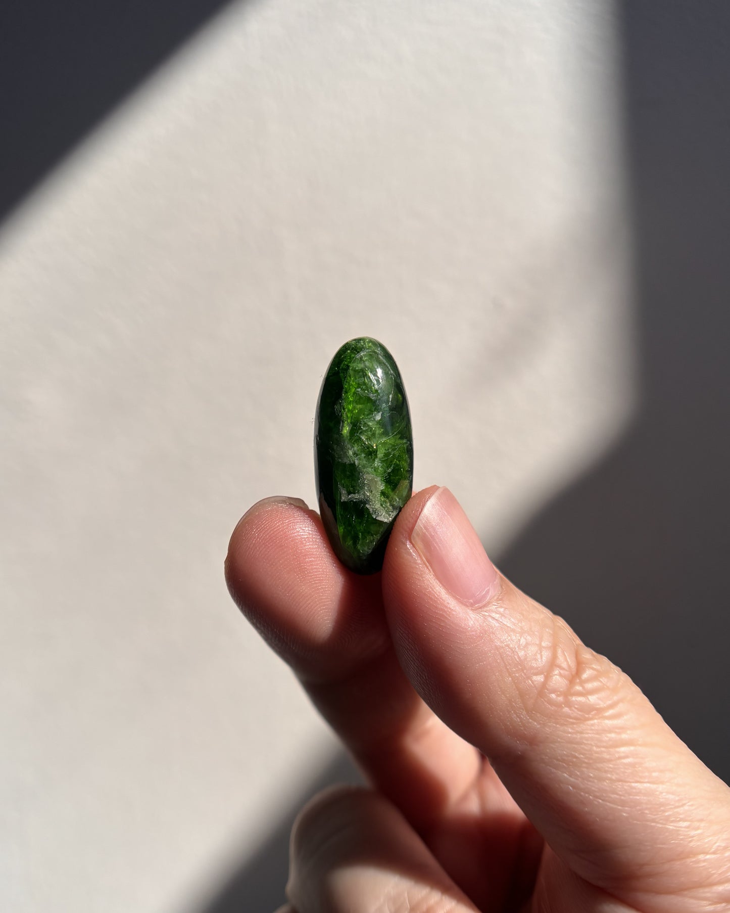 High-Grade Chrome Diopside Lingam 6.5g
