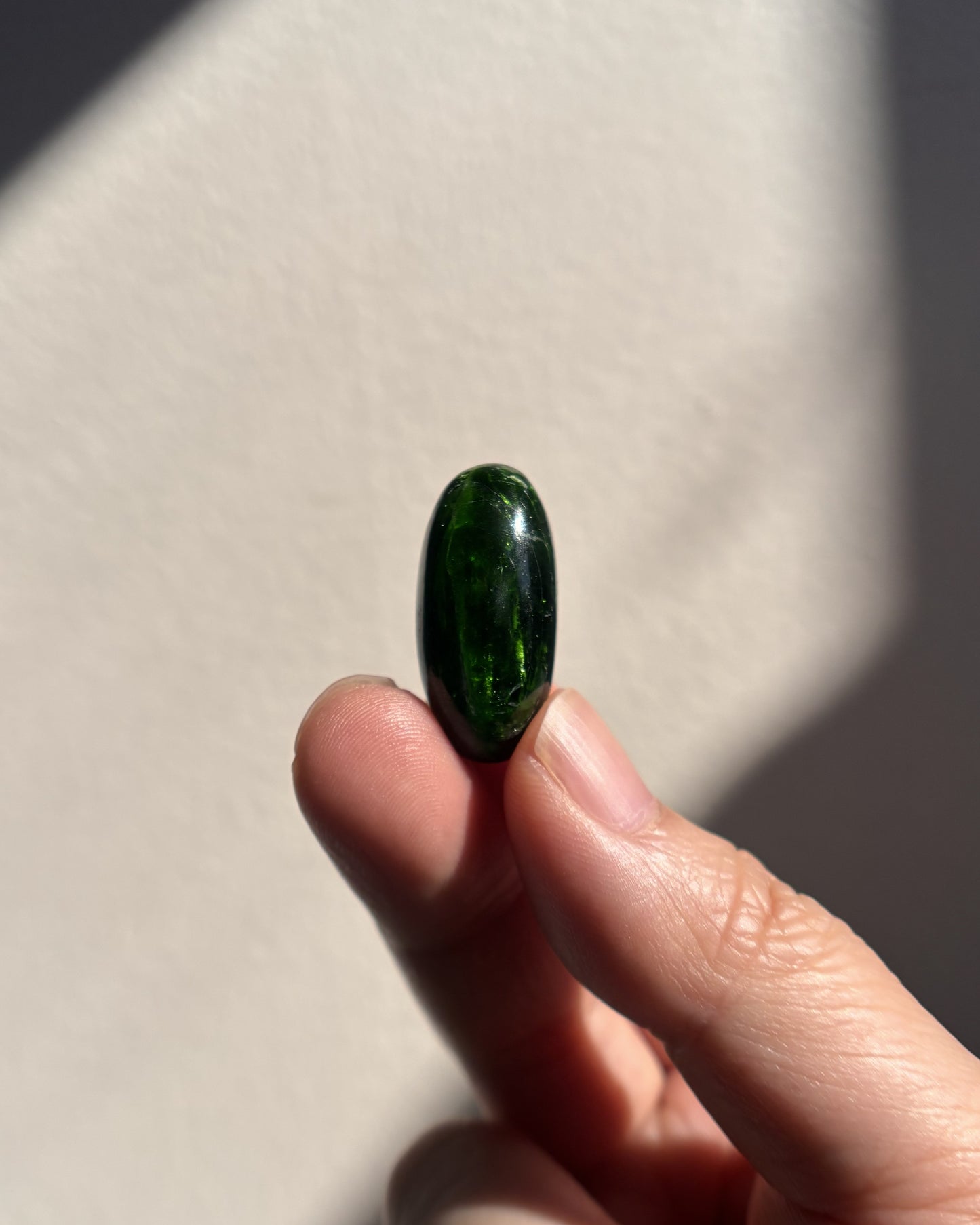 High-Grade Chrome Diopside Lingam 7.8g