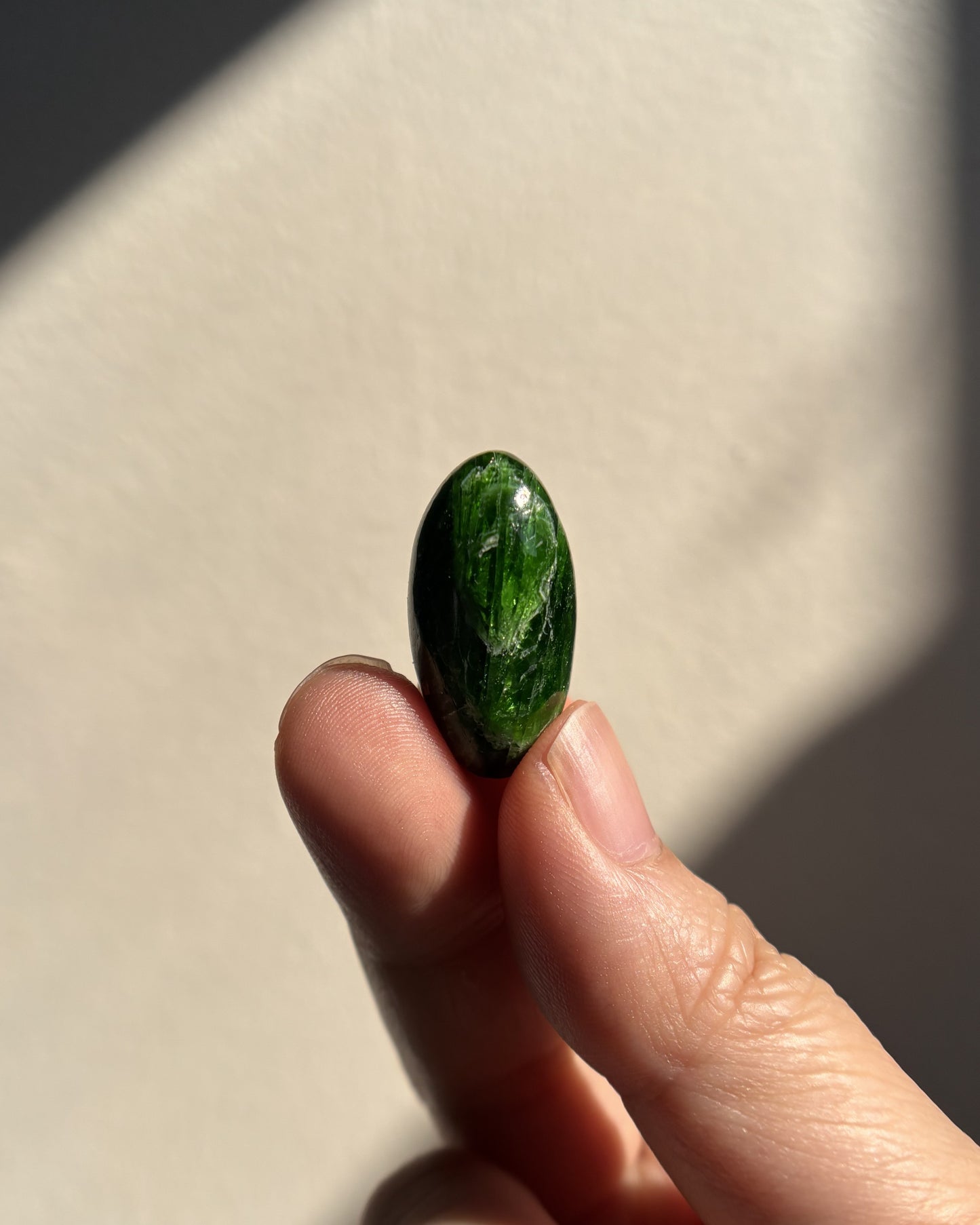High-Grade Chrome Diopside Lingam 8.7g