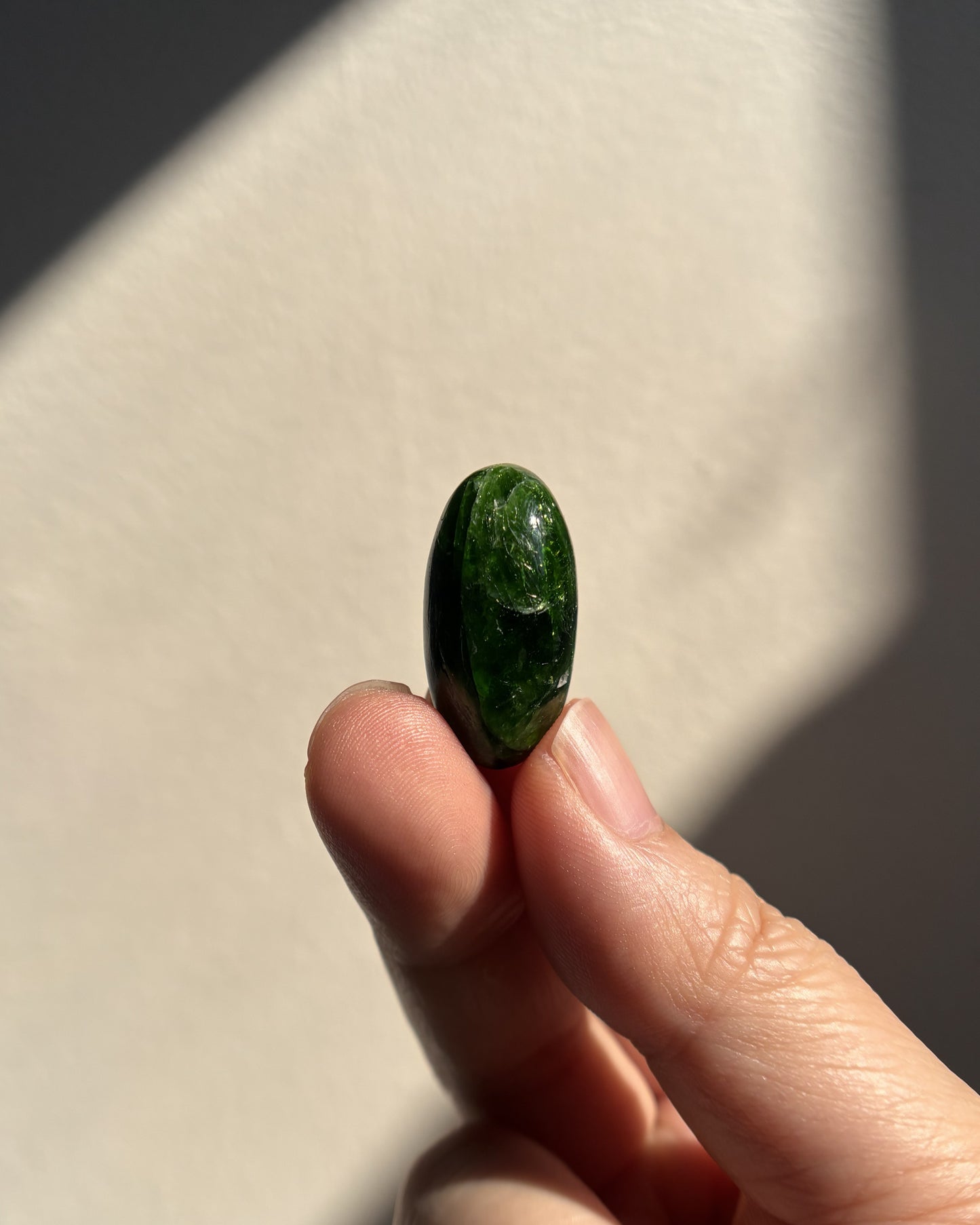 High-Grade Chrome Diopside Lingam 8.7g