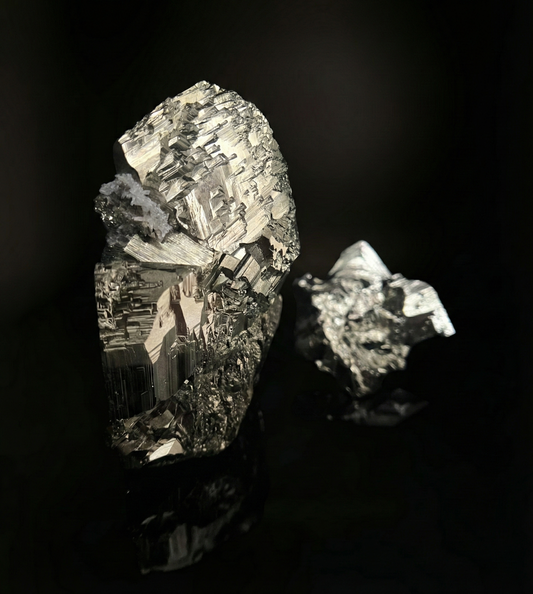 High-Grade Peruvian Pyrite with Record Keepers 433g