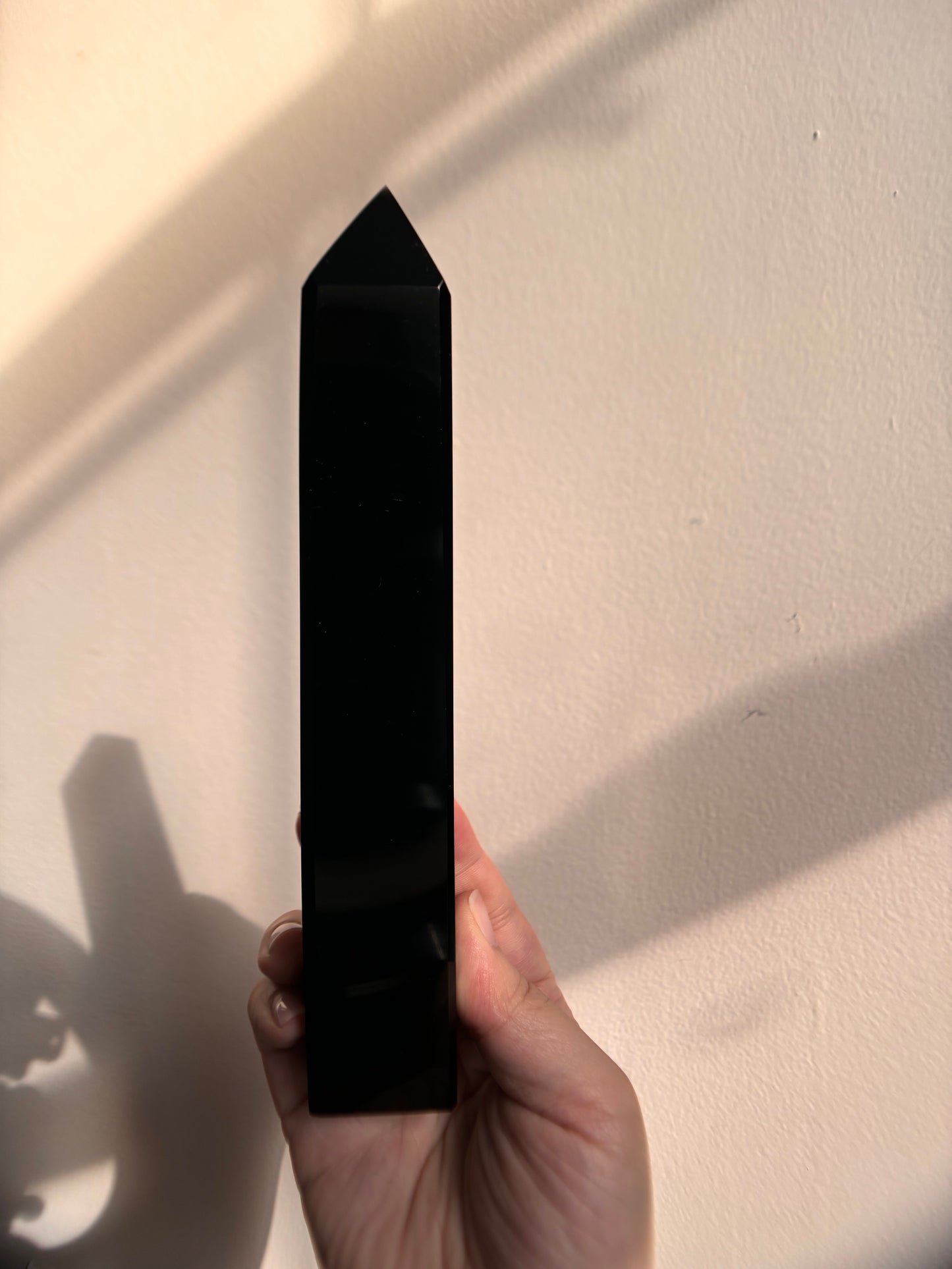 Black Obsidian Oblisek