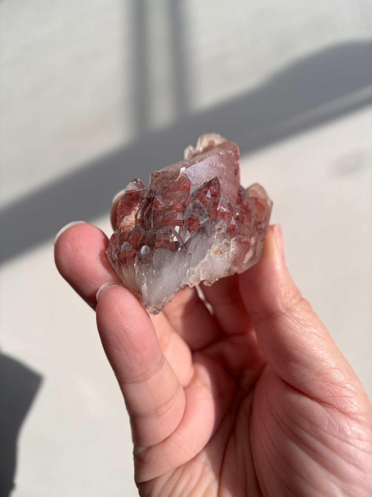 Ishuko Red Phantom Quartz 49.5g