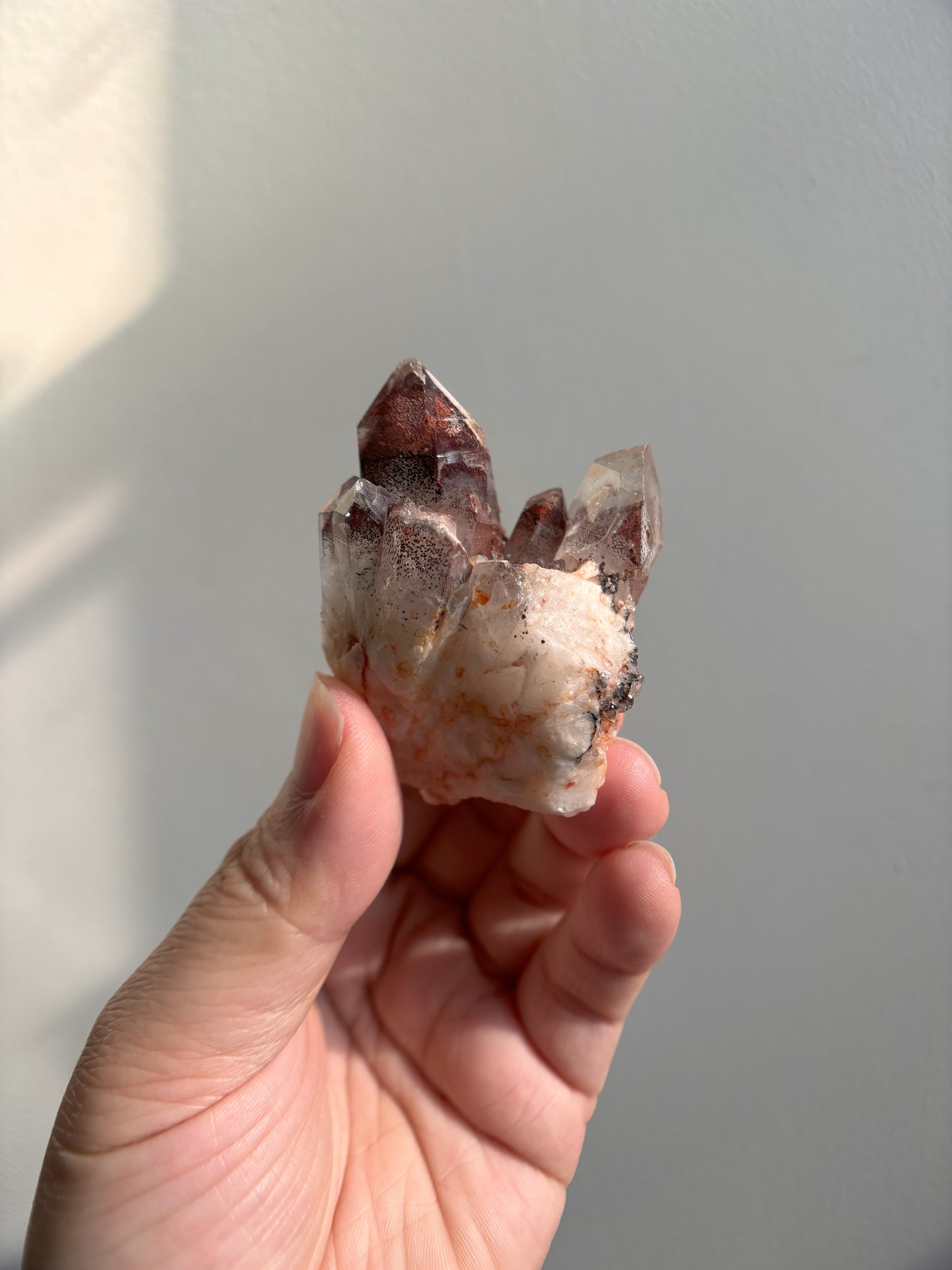 Ishuko Red Phantom Quartz 68g