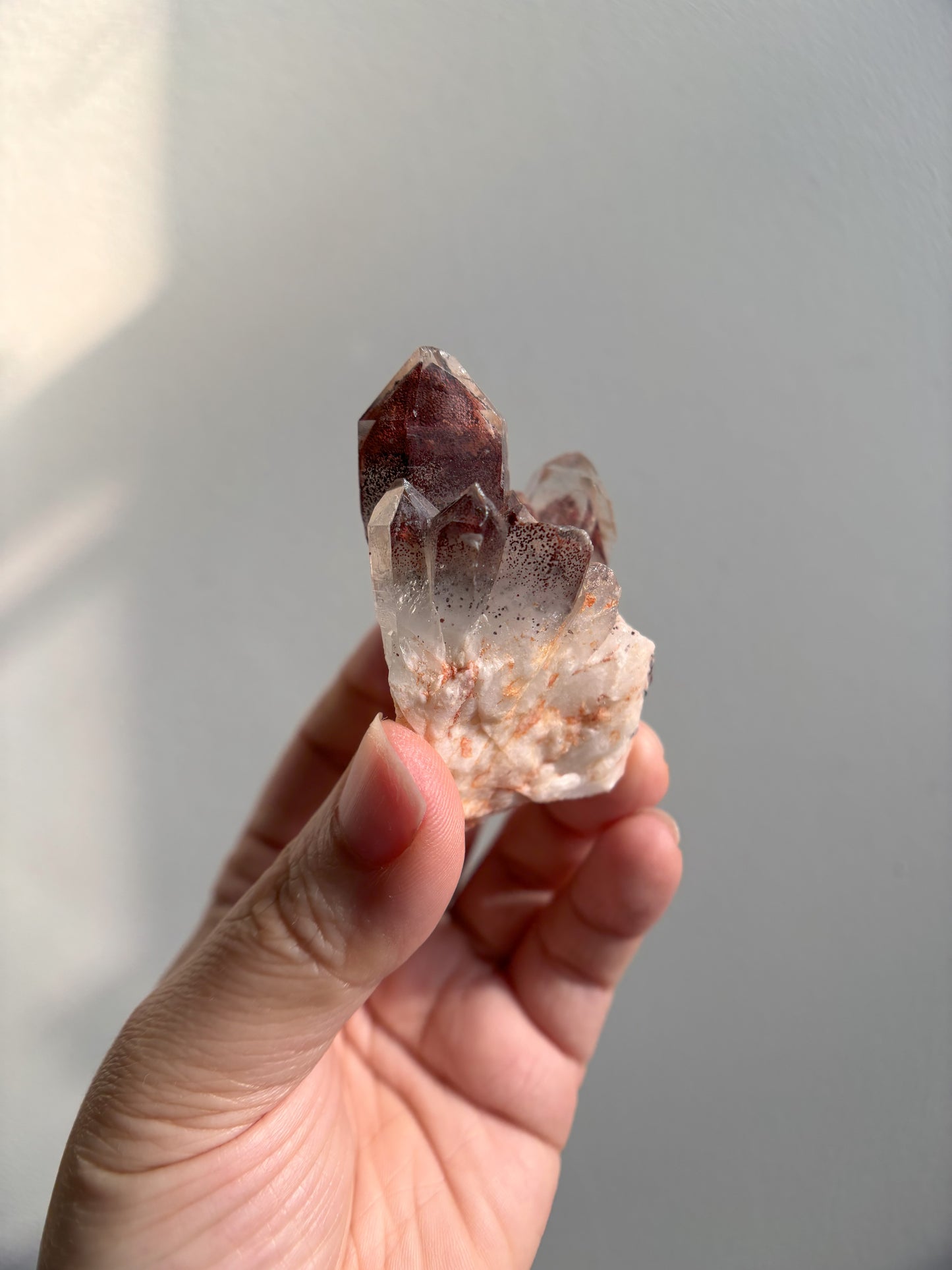 Ishuko Red Phantom Quartz 68g