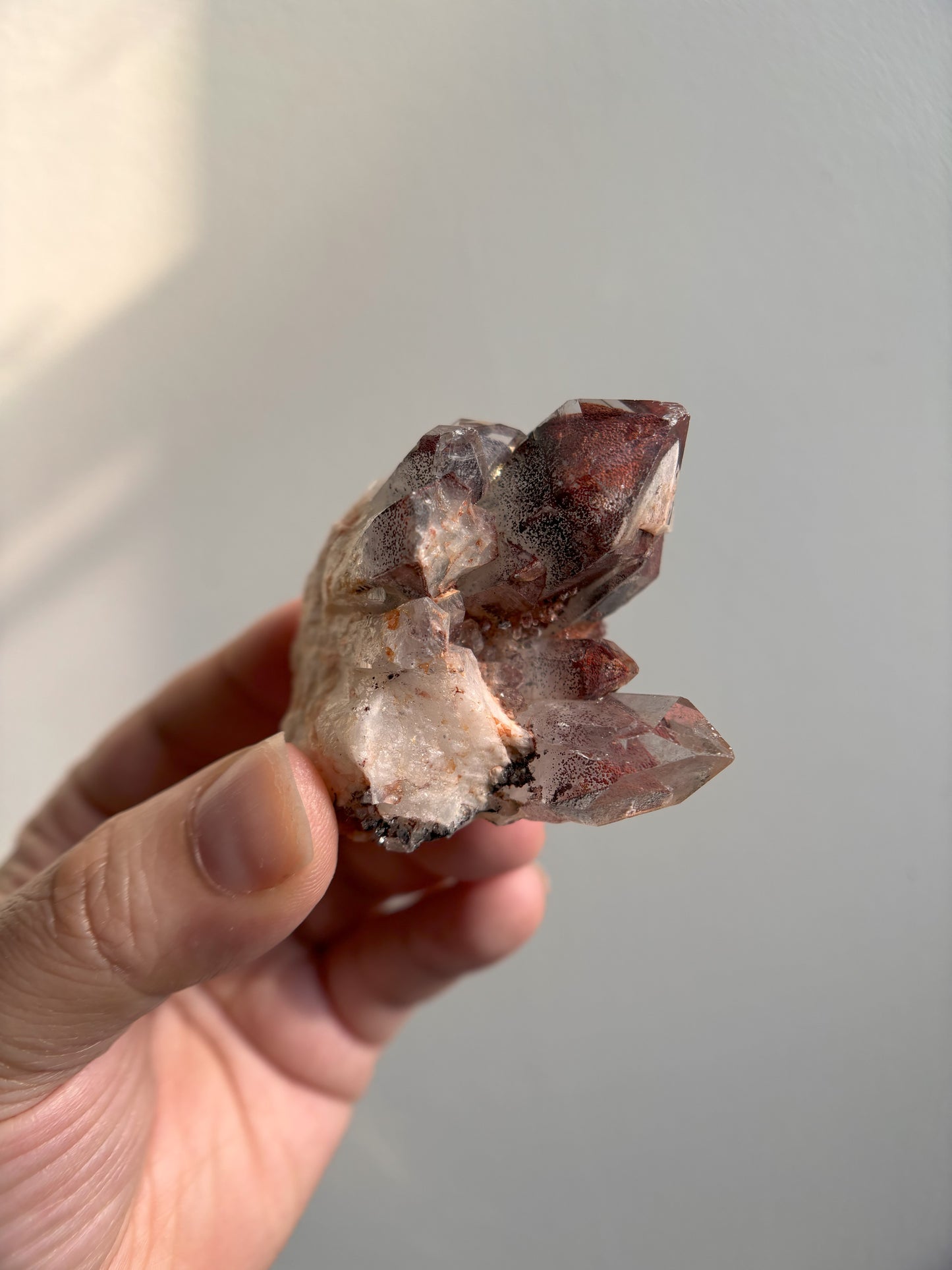 Ishuko Red Phantom Quartz 68g