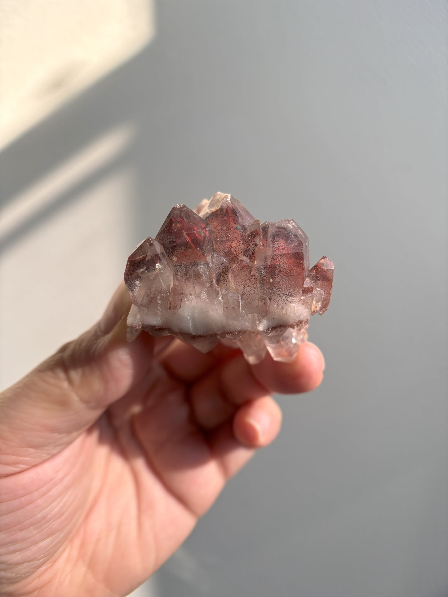 Ishuko Red Phantom Quartz 42.3g