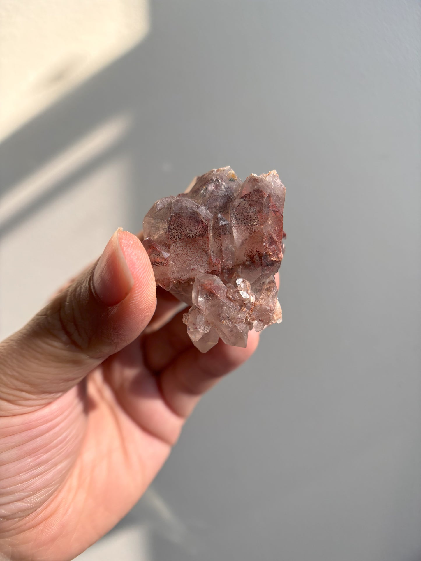 Ishuko Red Phantom Quartz 42.3g